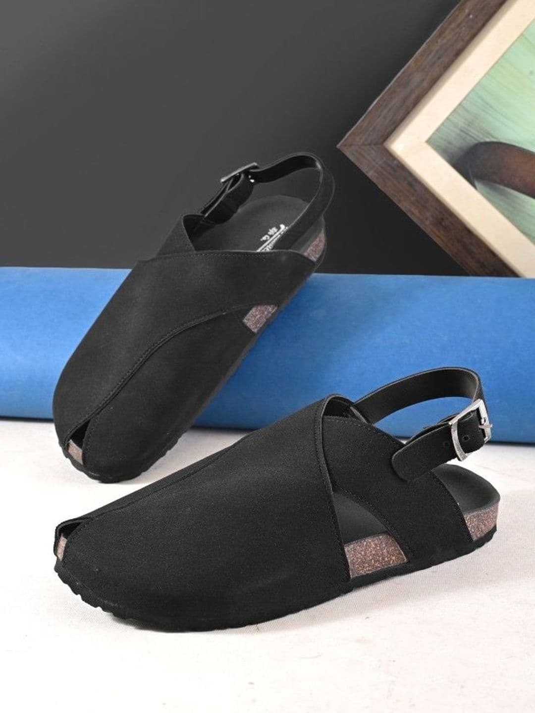 The Roadster Lifestyle Co. Men Slip On Comfortable Cushioned Footbed Shoe Style Sandals - view 1