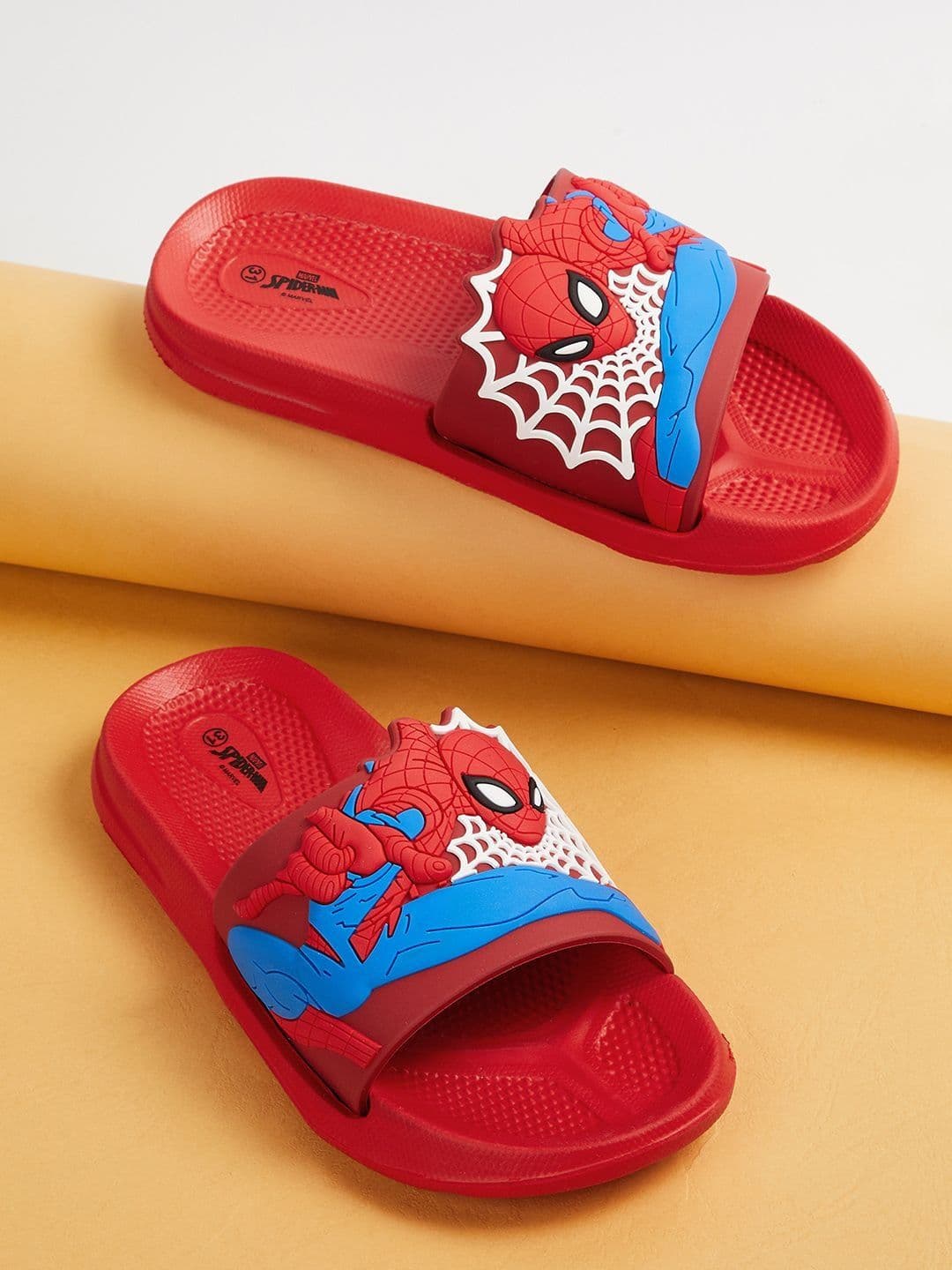 max Boys Embellished Spider-Man Sliders - view 1