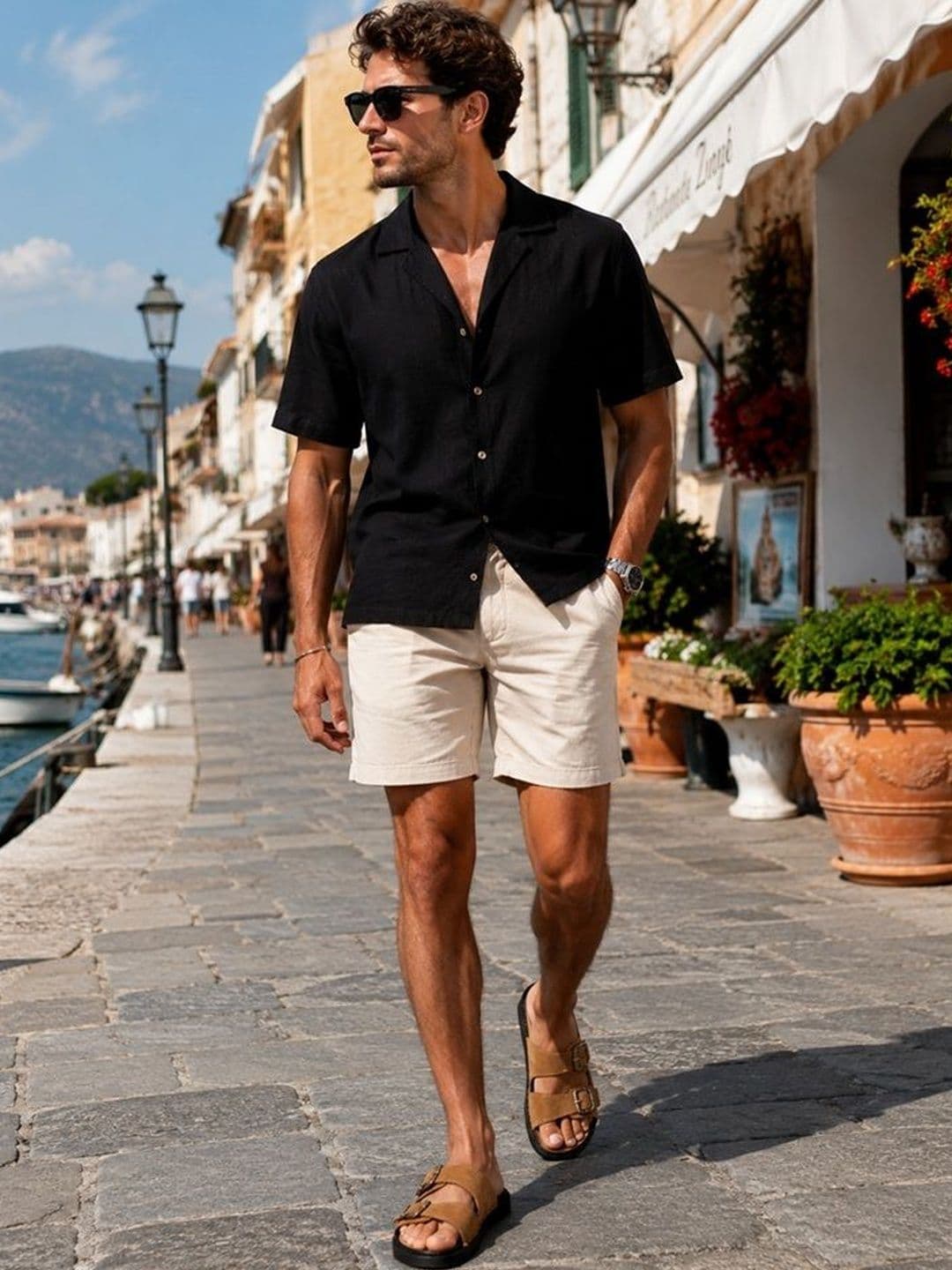 Robbie Jones Men Comfort Sandals - view 1