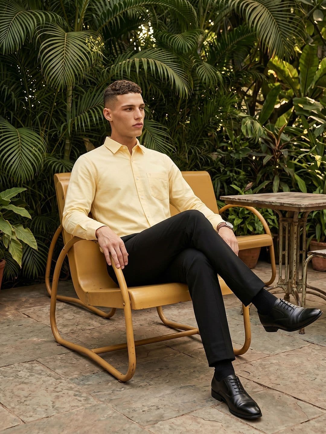 Van Heusen Slim Fit Pure Cotton Casual Shirt - view 1