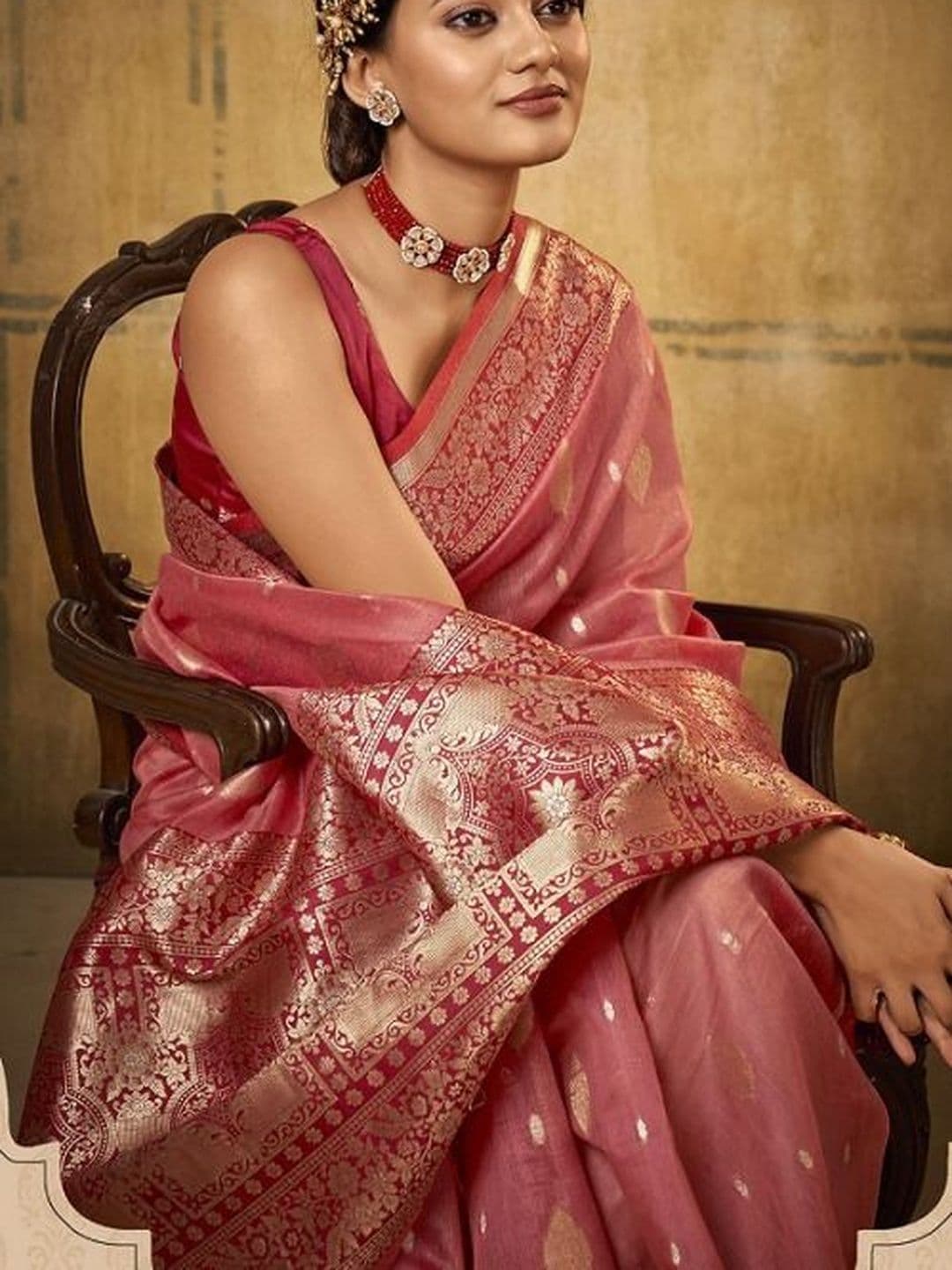 Toranica Woven Design Art Silk Banarasi Saree - view 1