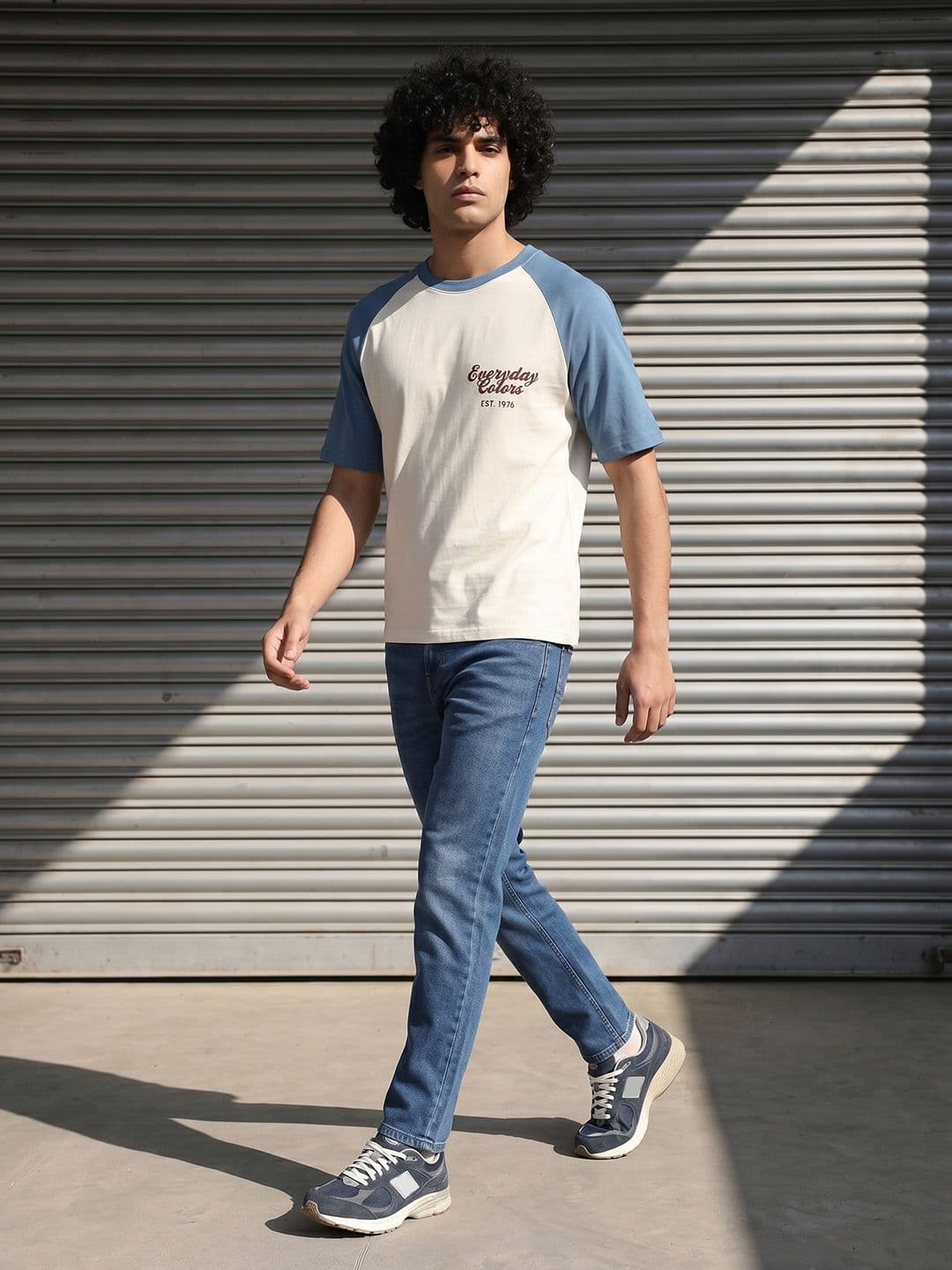 The Roadster Life Co. Men Slim Fit Light Fade Stretchable Jeans - view 1