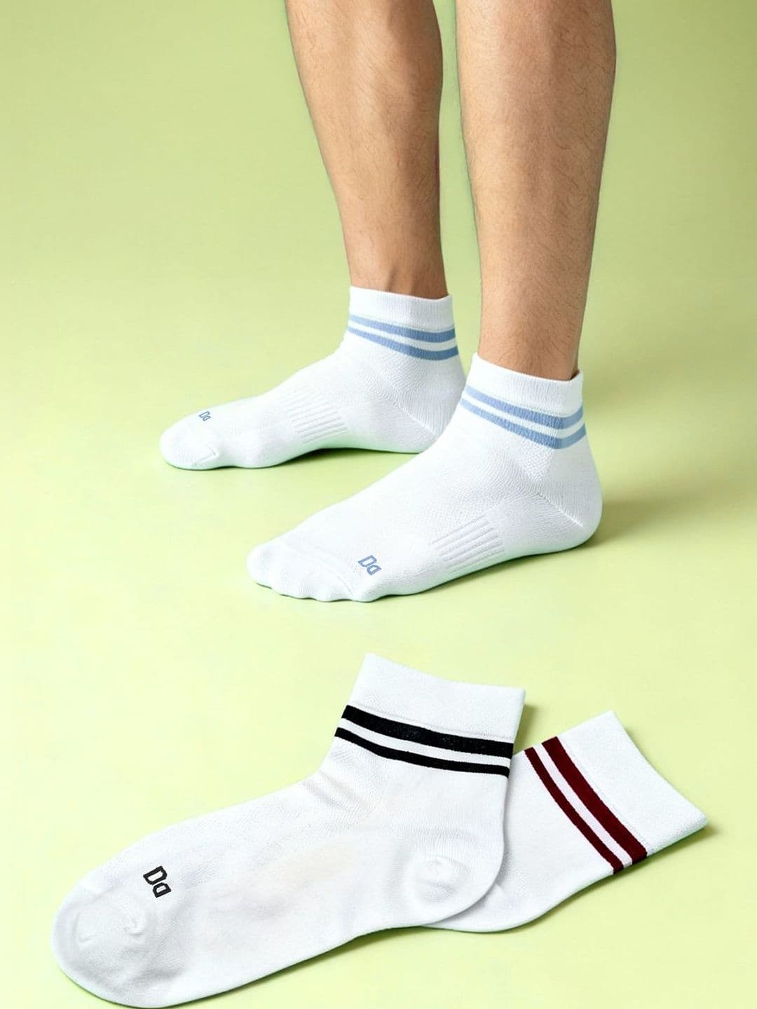 DAMENSCH Unisex Pack Of 3 Above Ankle Bamboo Socks - view 1