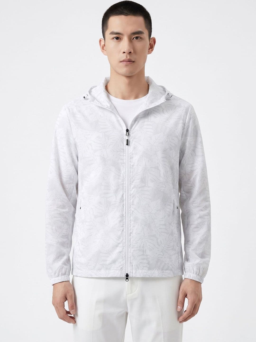 StyleCast Flex Men Floral Windcheater Outdoor Sporty Jacket - view 1