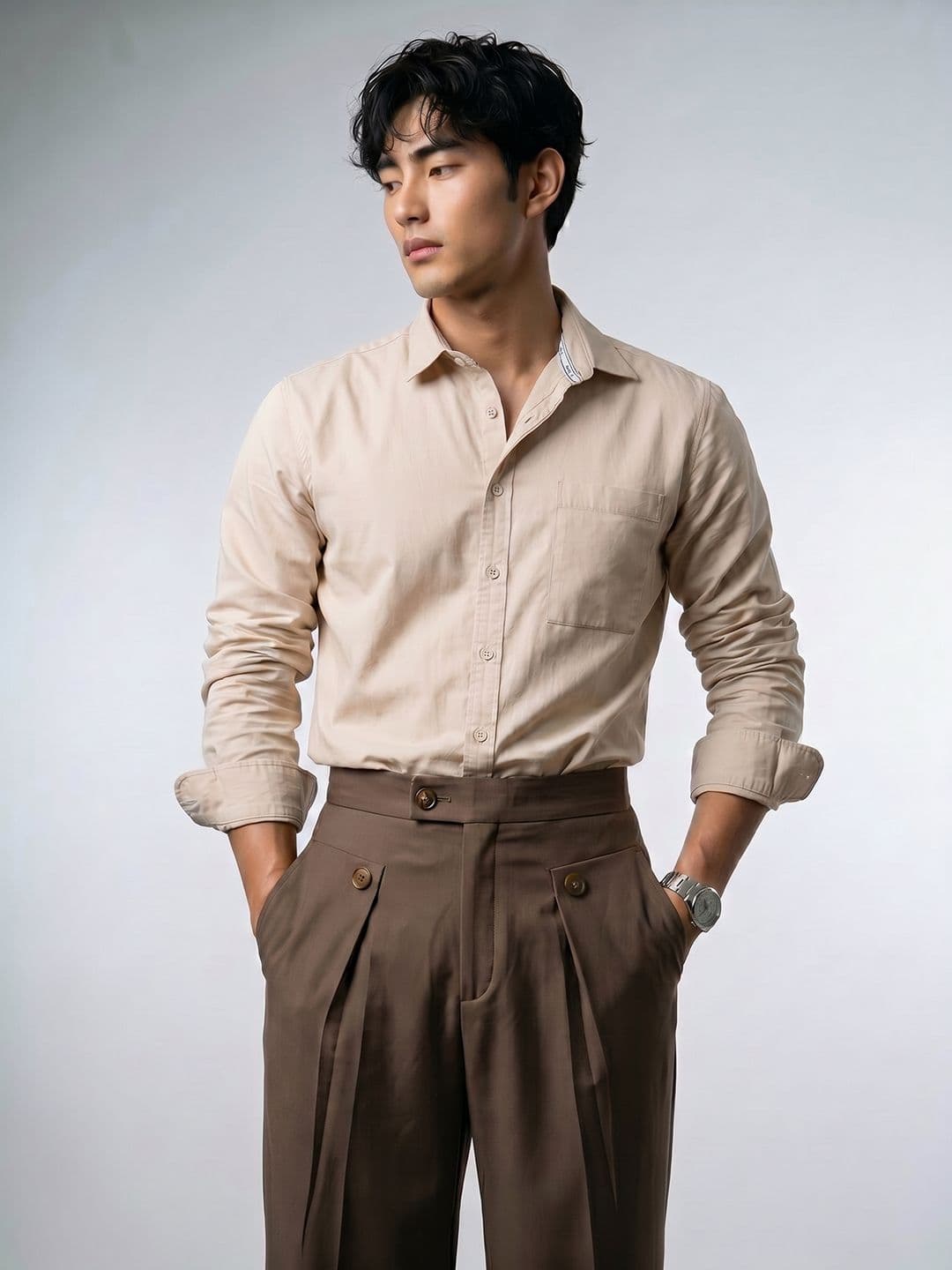 OvrWrk Pure Cotton Regular Fit Casual Shirt - view 1