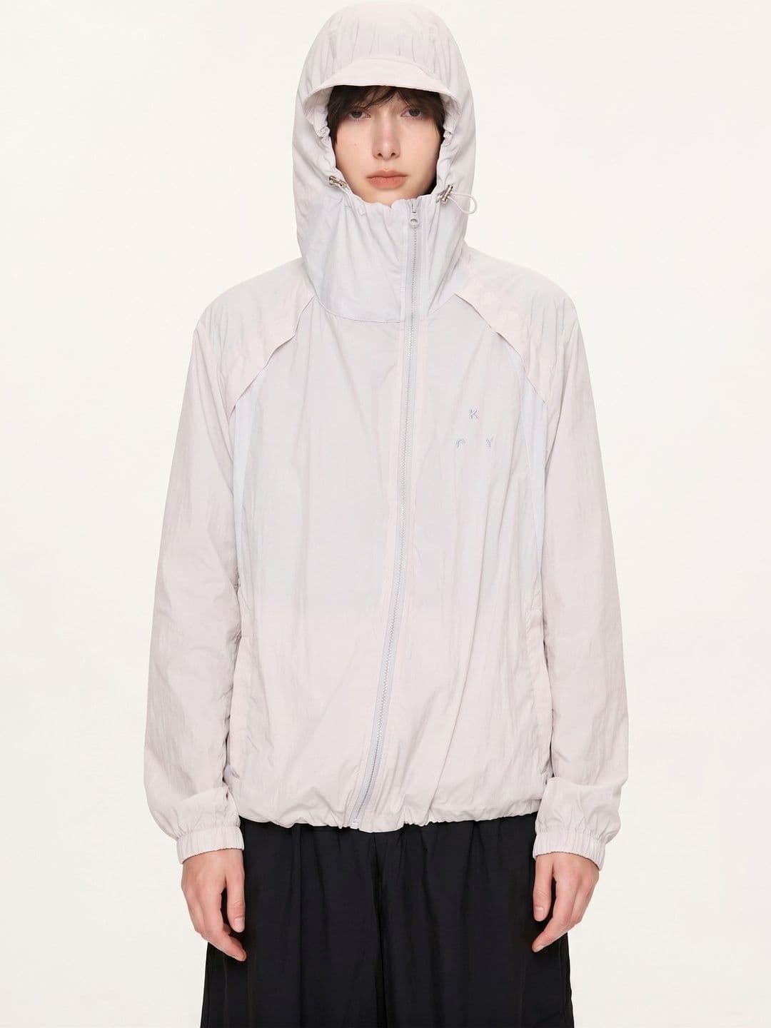 StyleCast x Revolte Men Colourblocked Lightweight Outdoor Woven Jacket - view 1