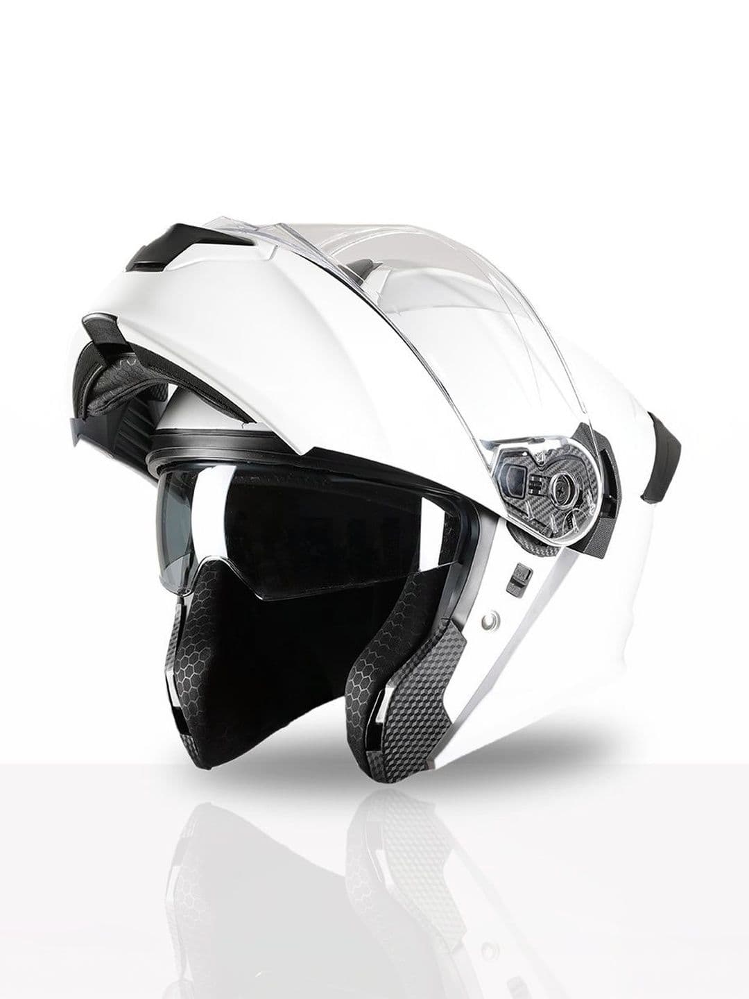 TVS Scratch Resistant Flip-up Riding Helmet