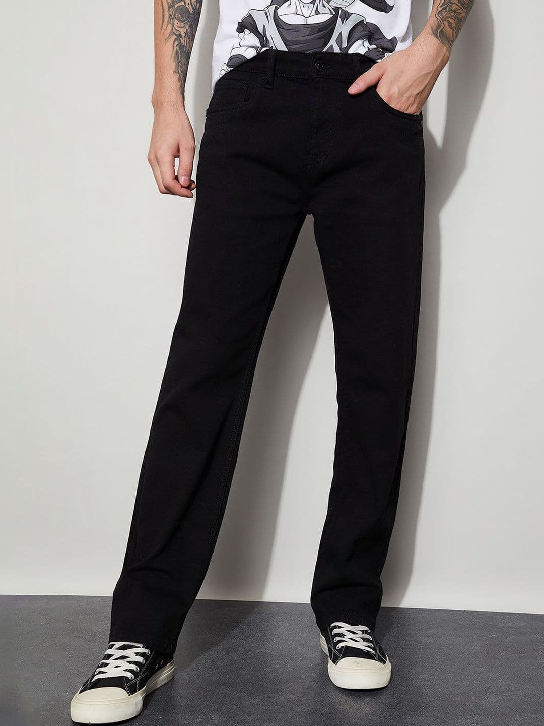 Fame Forever by Lifestyle Men Regular Fit Mid-Rise Jeans - view 1