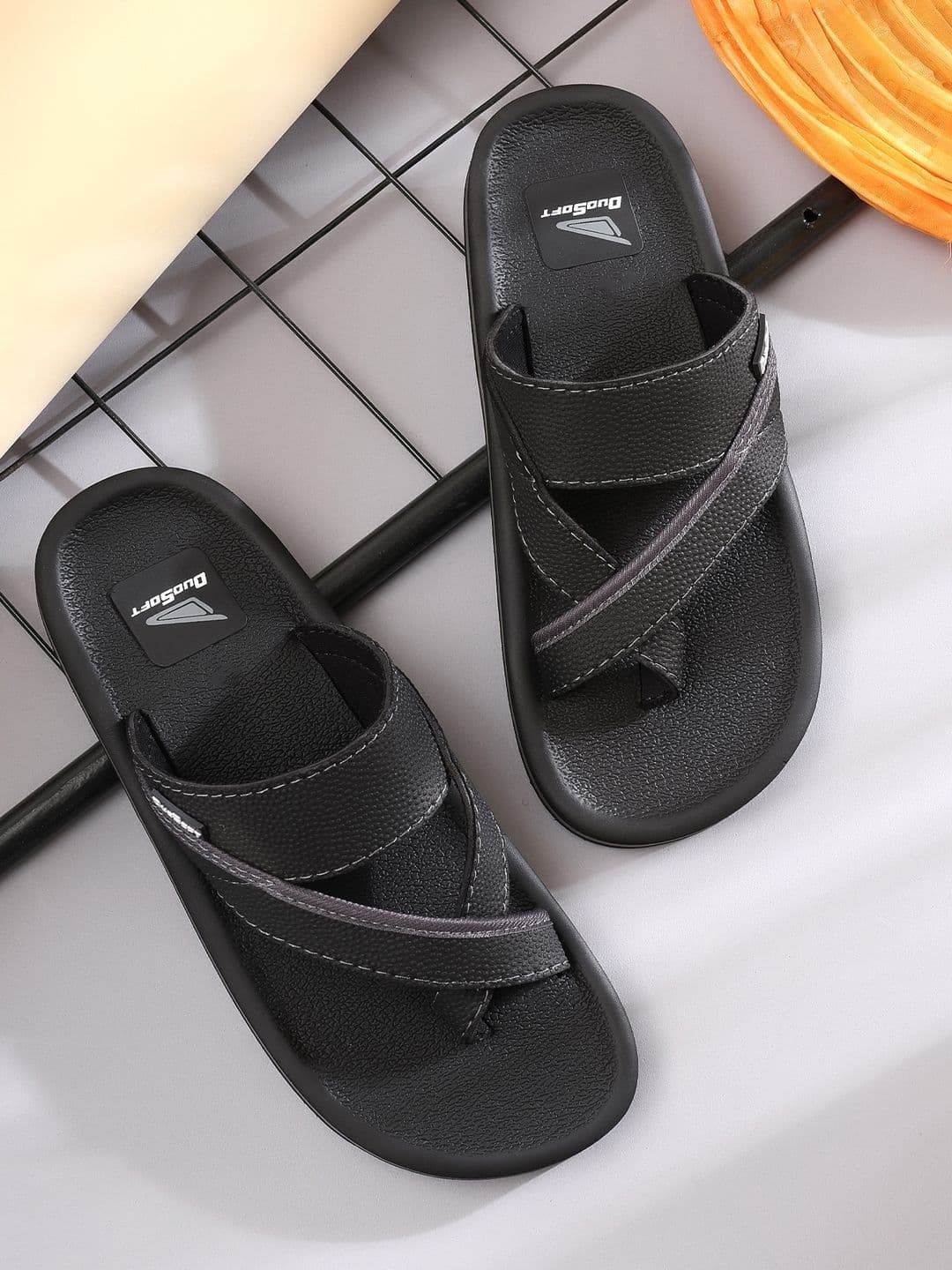 DUOSOFT Men Thong Flip-Flops - view 1