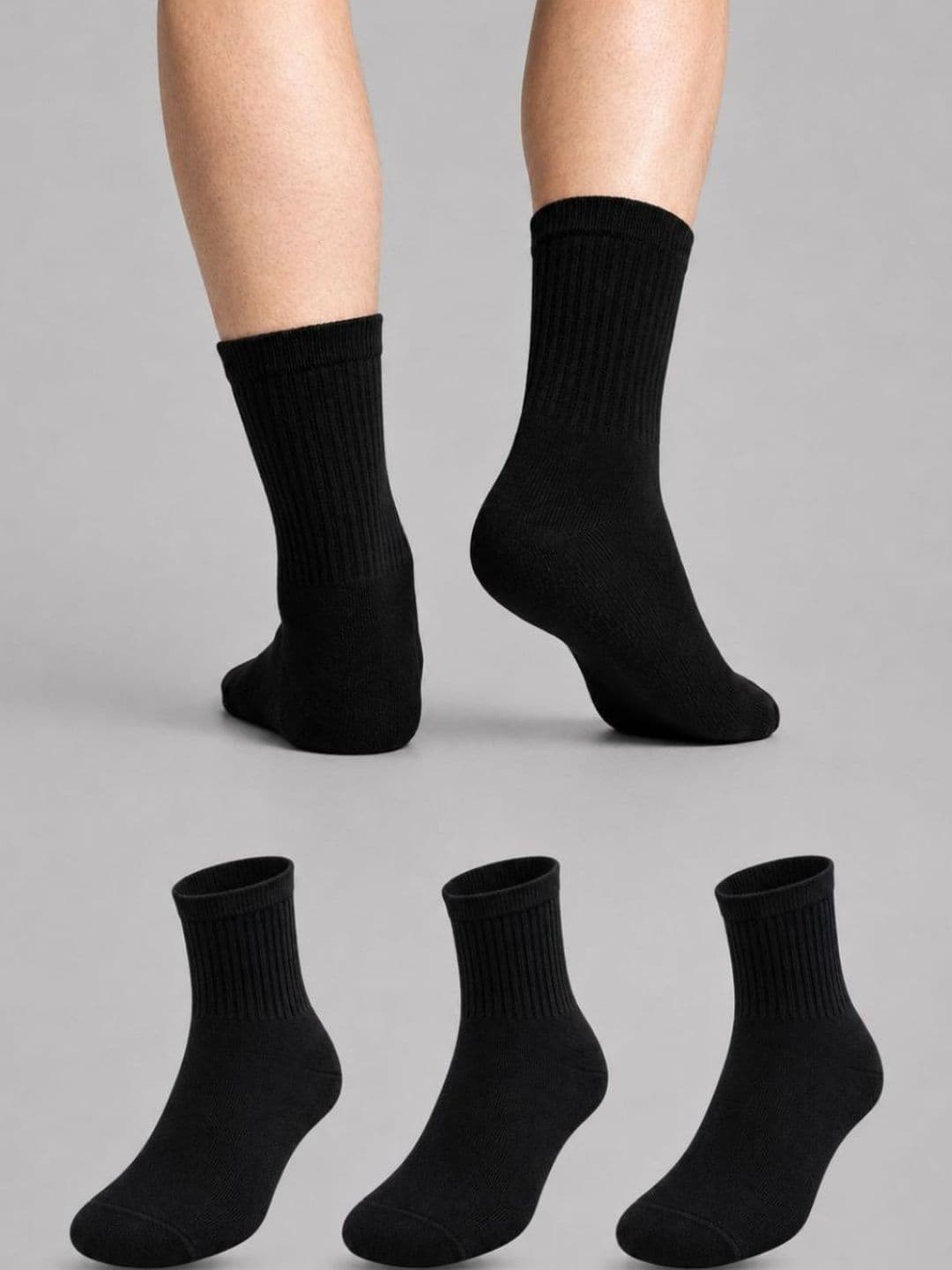 Sockscarving Men Pack of 3 Cotton Above Ankle Socks - view 1