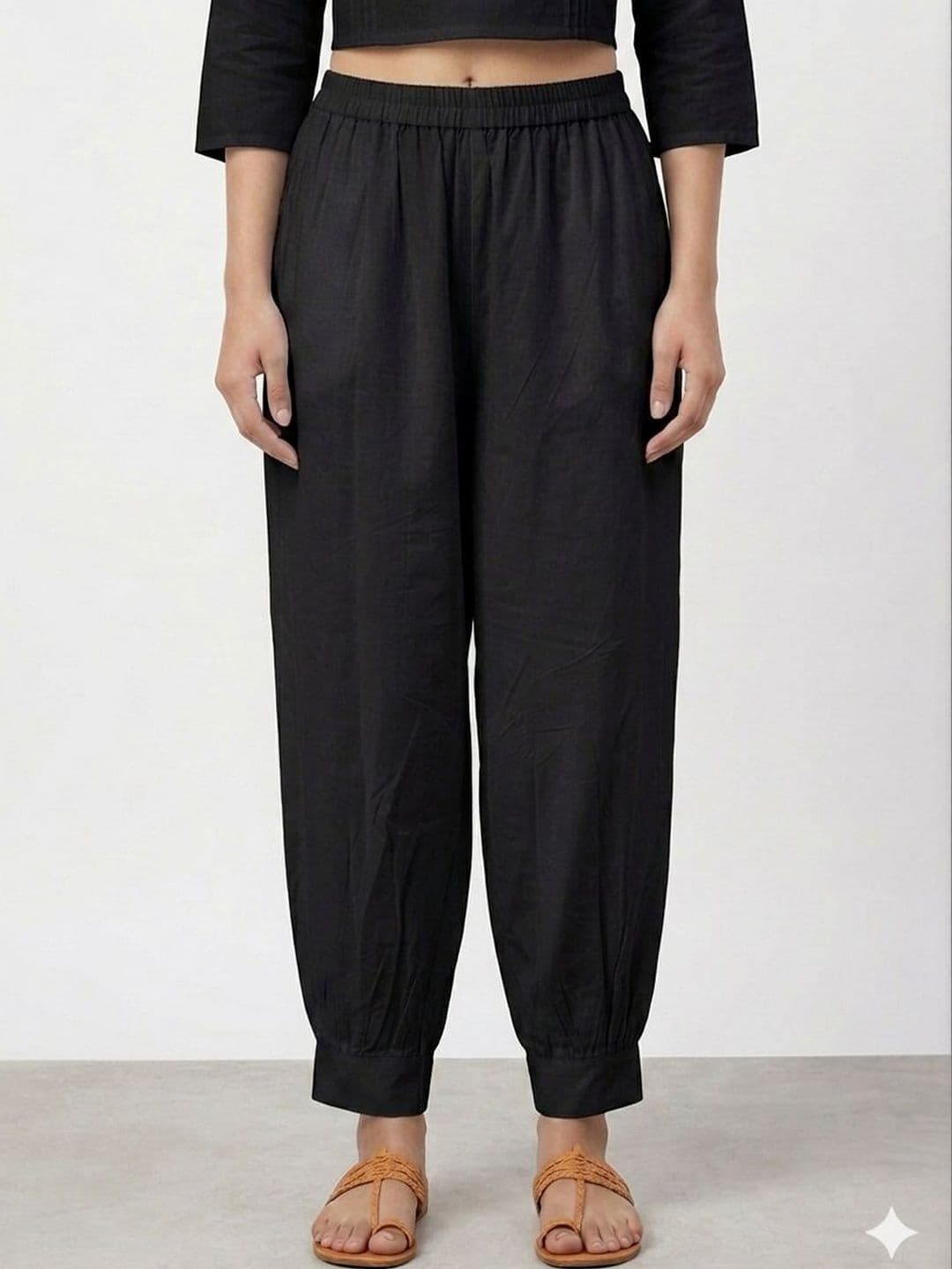 Moda Rapido Women Knitted Ethnic Palazzos - view 1