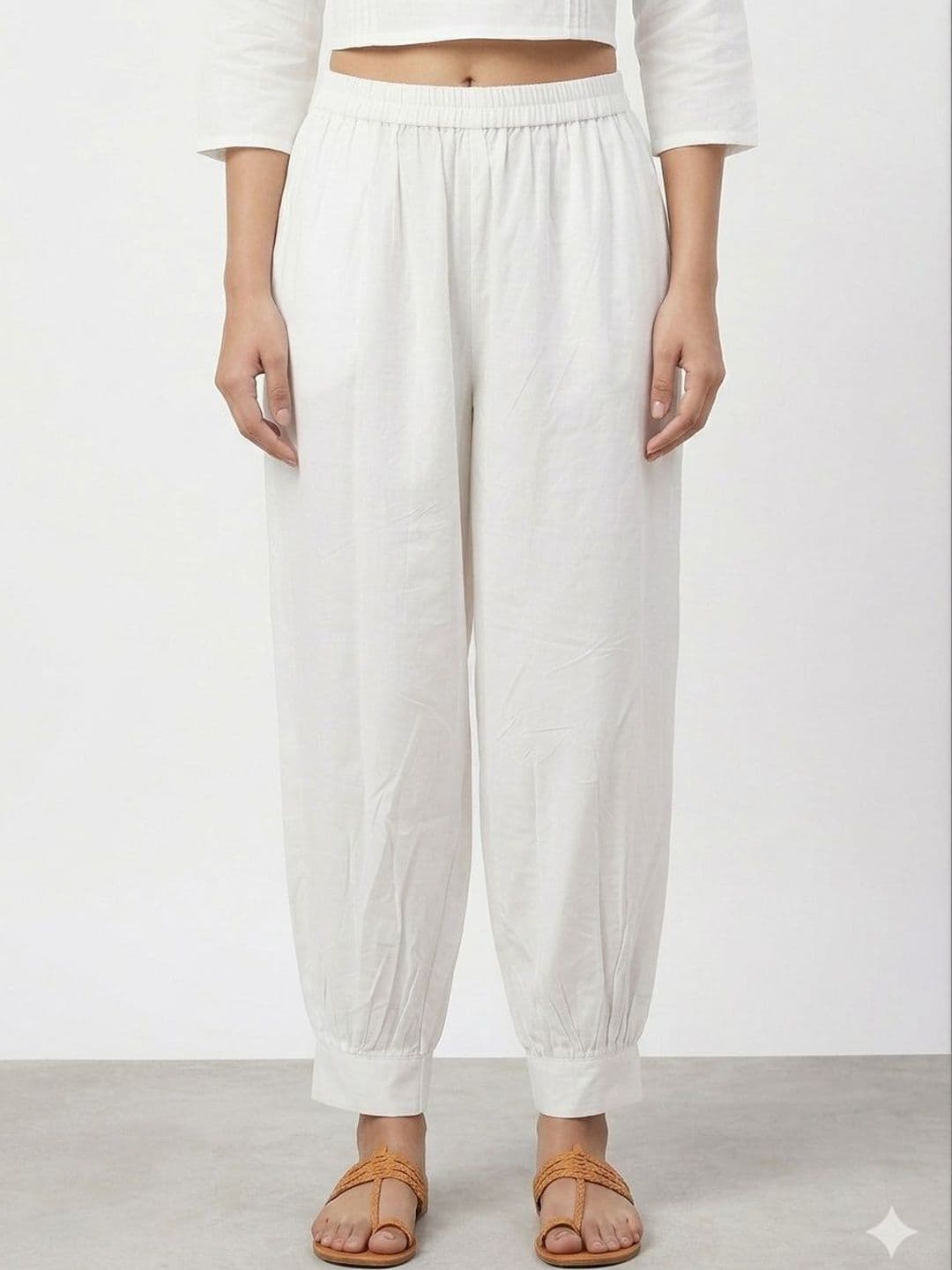 Moda Rapido Women Knitted Ethnic Palazzos - view 1
