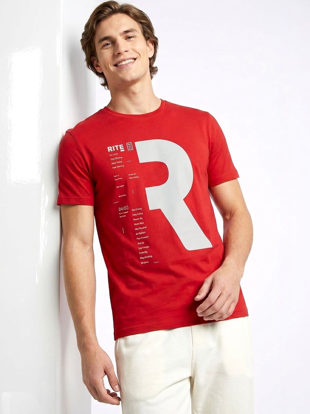 Roadster Men Typography Printed T-shirt - view 1