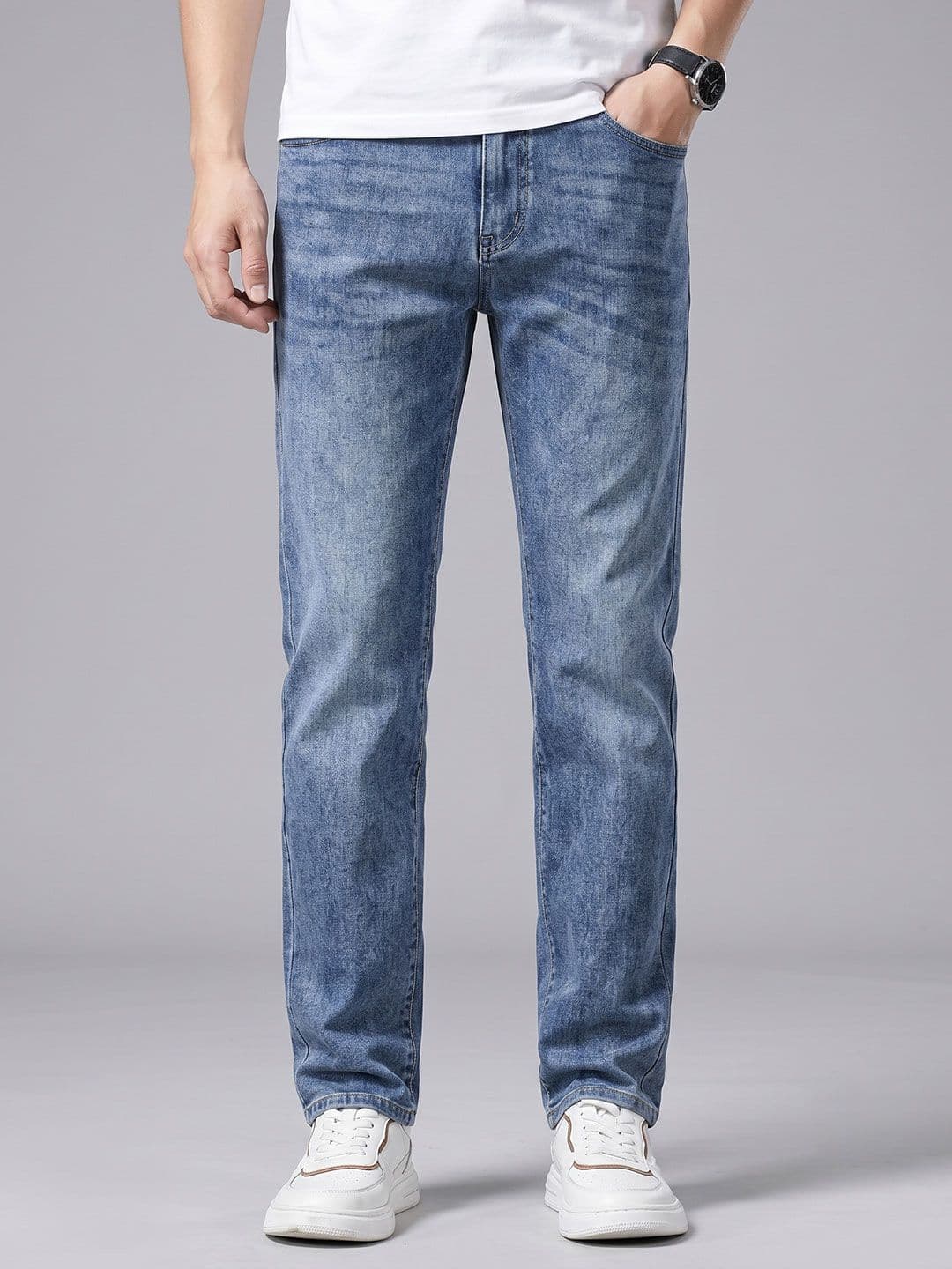 M&H Easy Men Straight Fit Trousers - view 1