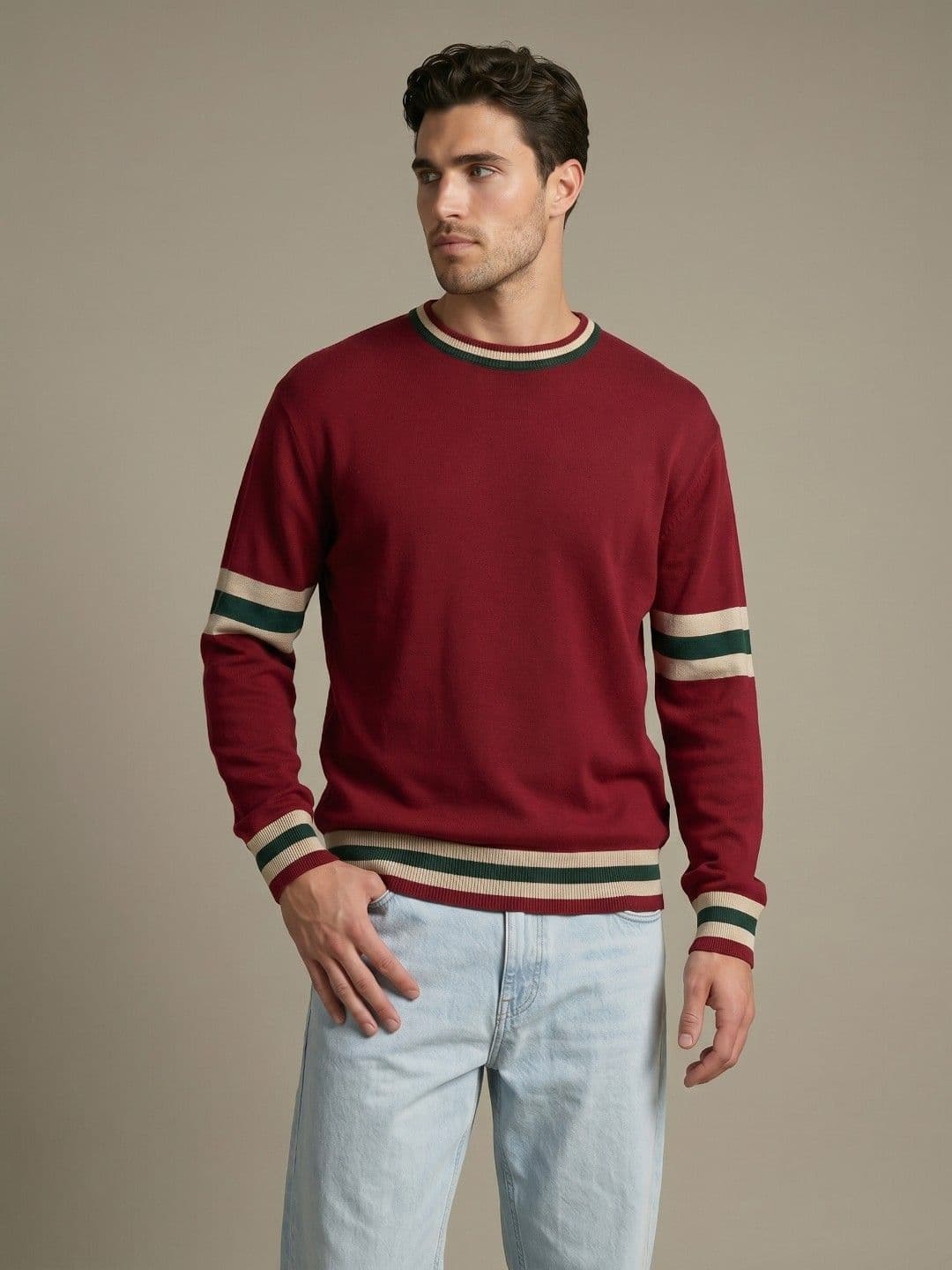 glitchez Pure Acrylic Knitted Sweaters - view 1