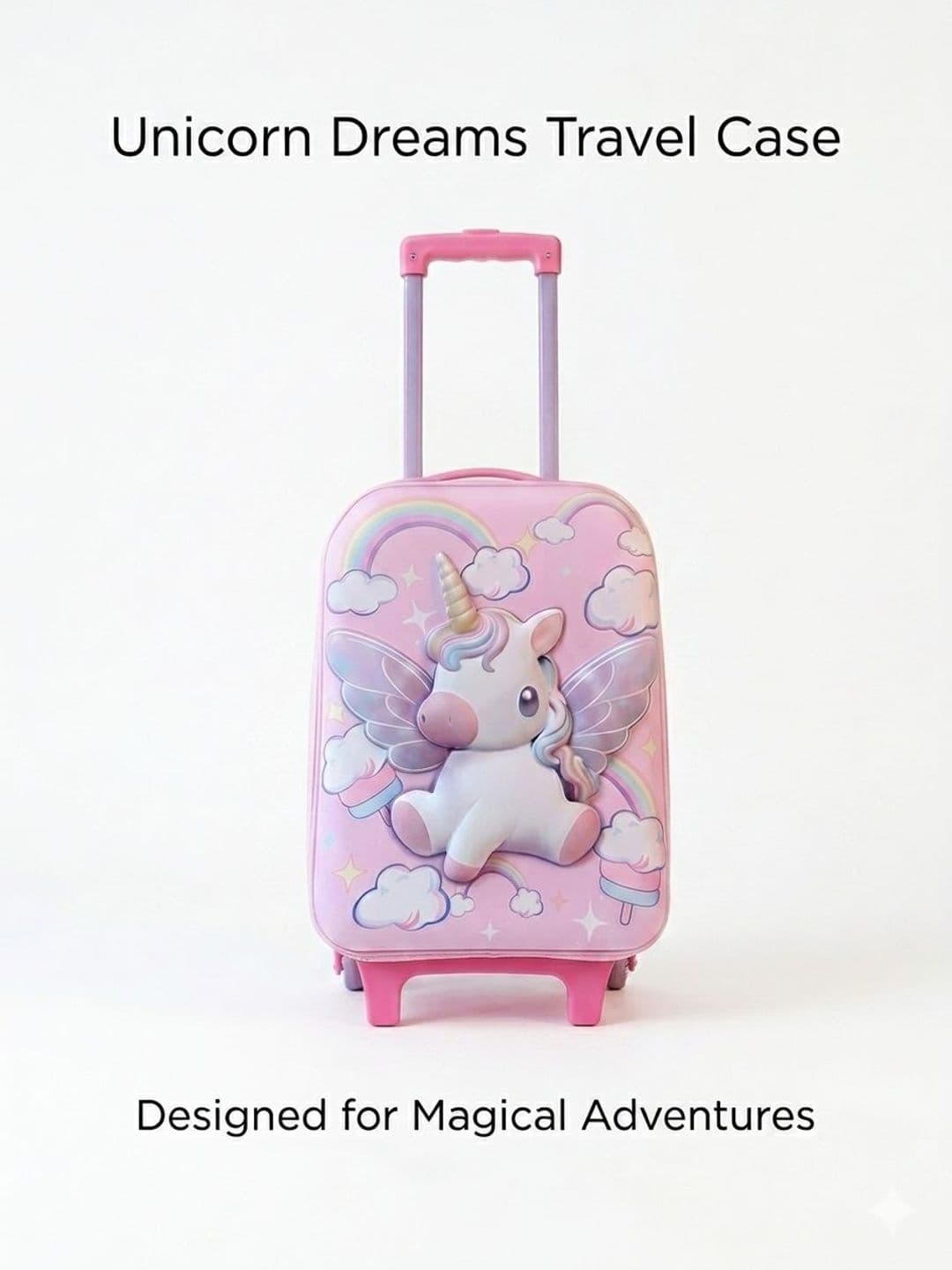 NAVRANGI Kids Printed Hard-Sided Medium Trolley Bag - view 1