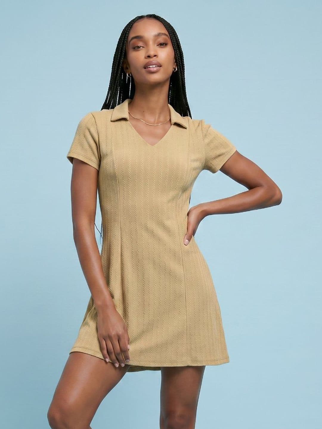 SPORT STREET by glitchez Striped A-Line Mini Dress - view 1