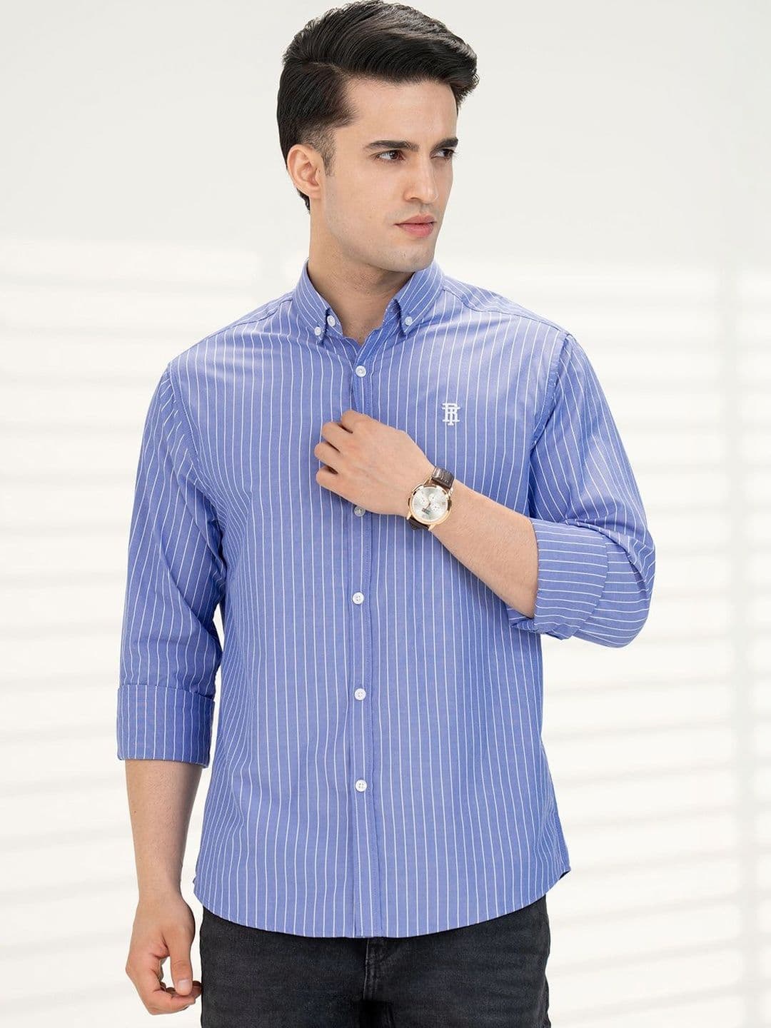 Red Tape Men Striped Casual Shirt - view 1