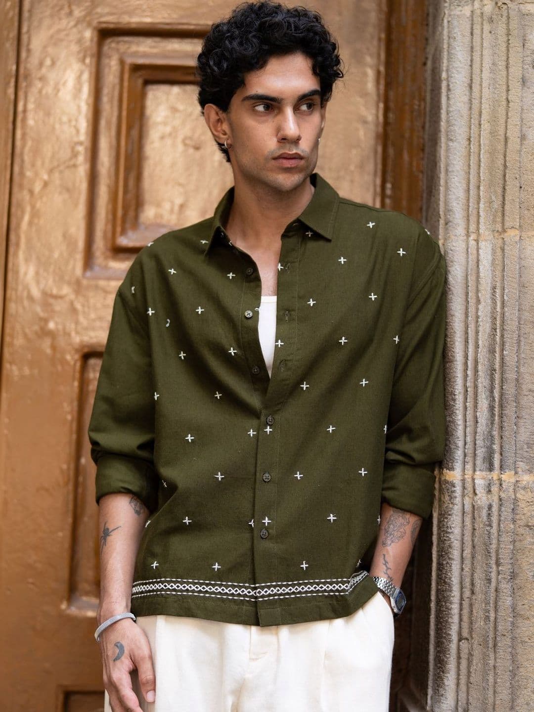 Powerlook Men Boxy Printed Casual Shirt - view 1