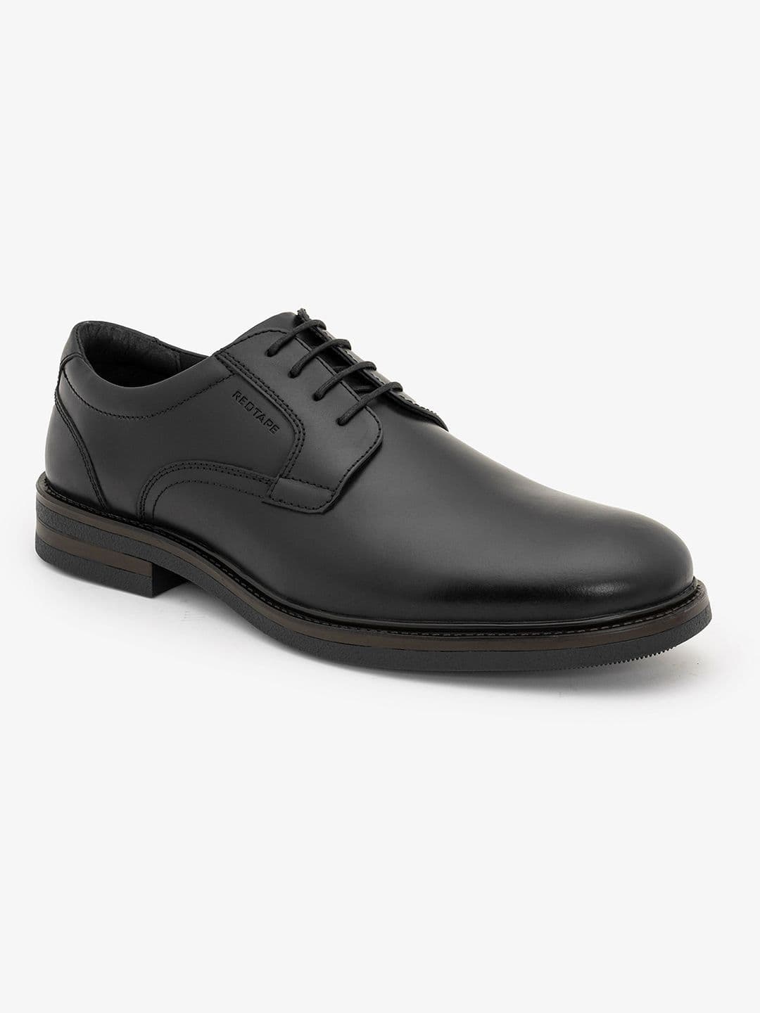 Red Tape Men Leather Round Toe Lace-Ups Derbys Formal Shoes - view 1