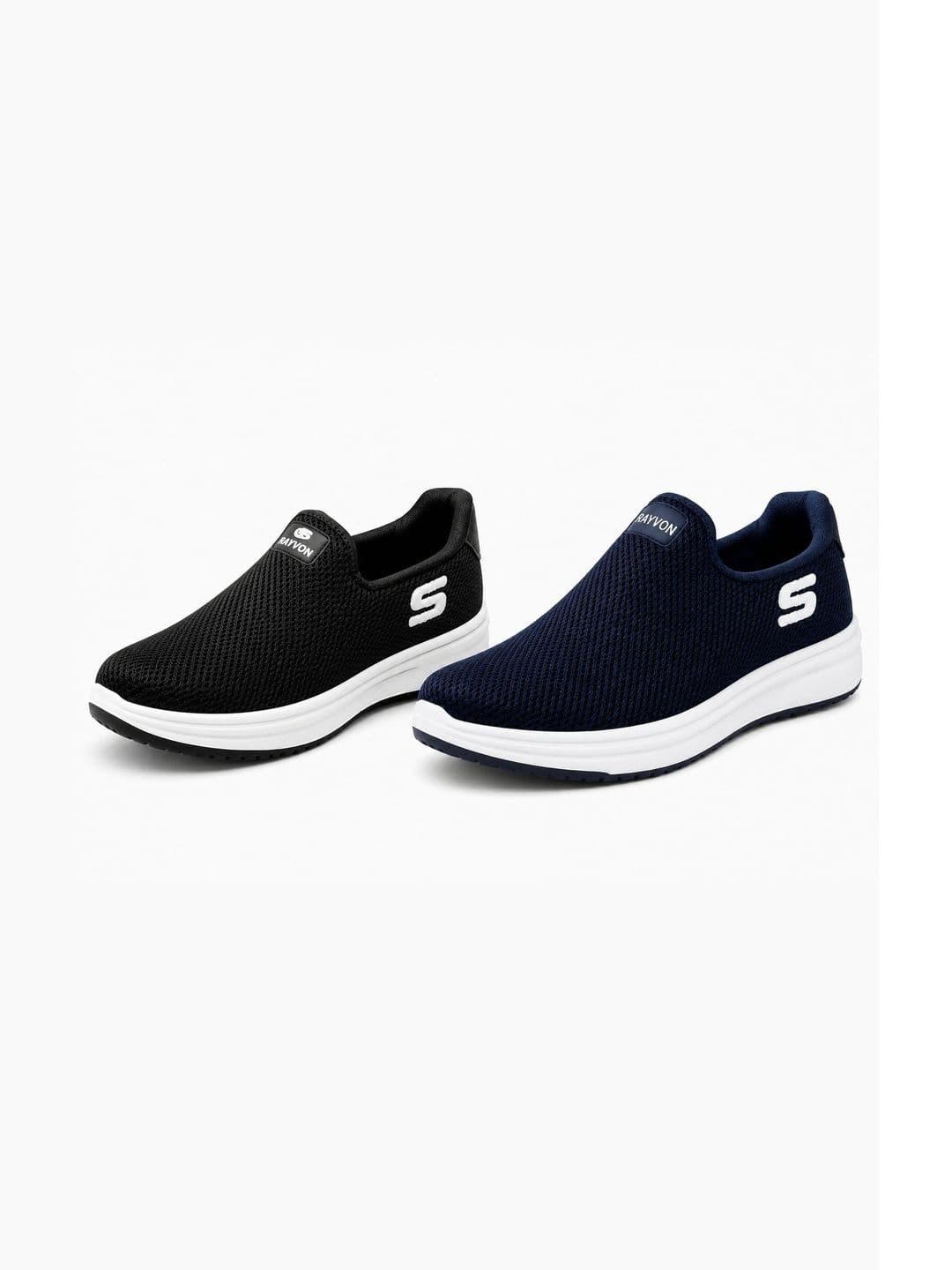 Rayvon Men Mesh Walking Non-Marking Shoes - view 1