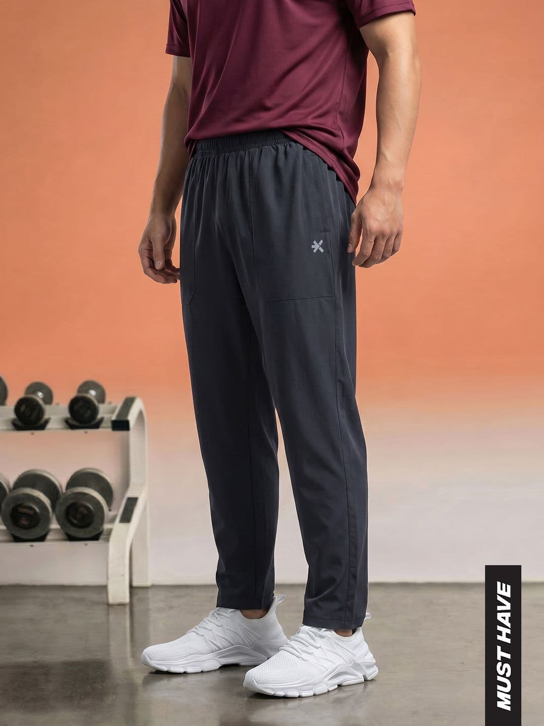 HRX by Hrithik Roshan Men Rapid-Dry Training Track Pants - view 1