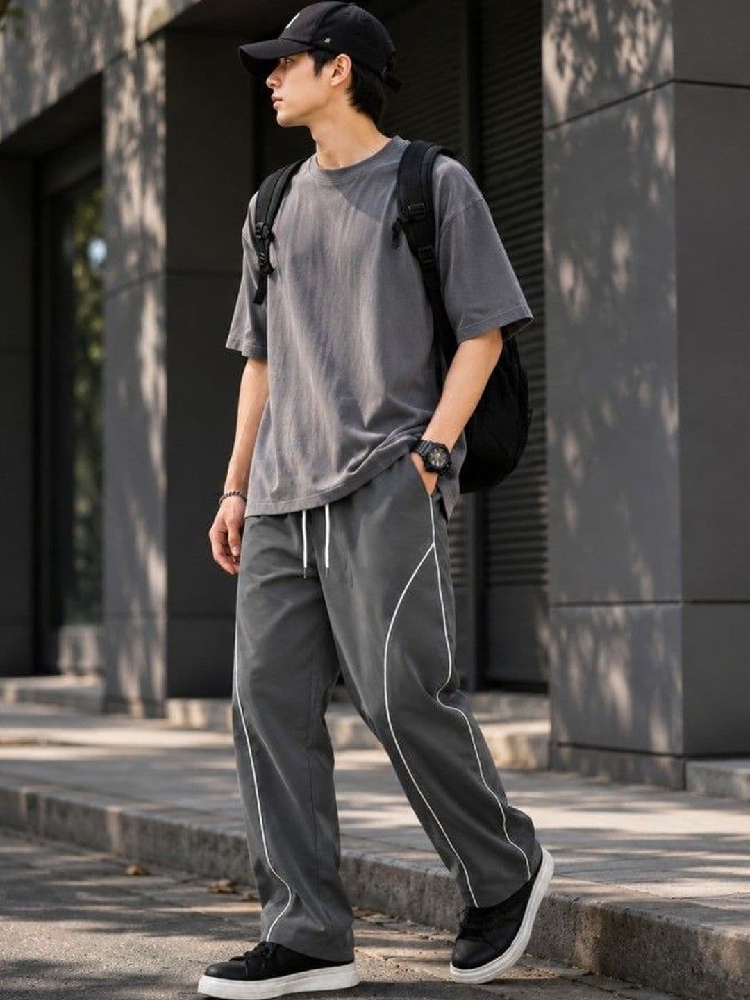 Netclick Men Straight Fit Training Track Pants - view 1