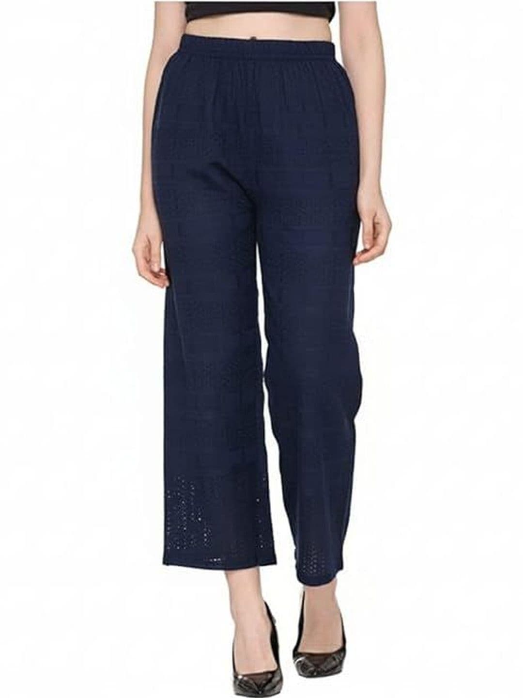 TNQ Women Wool Warm Knitted Palazzo - view 1
