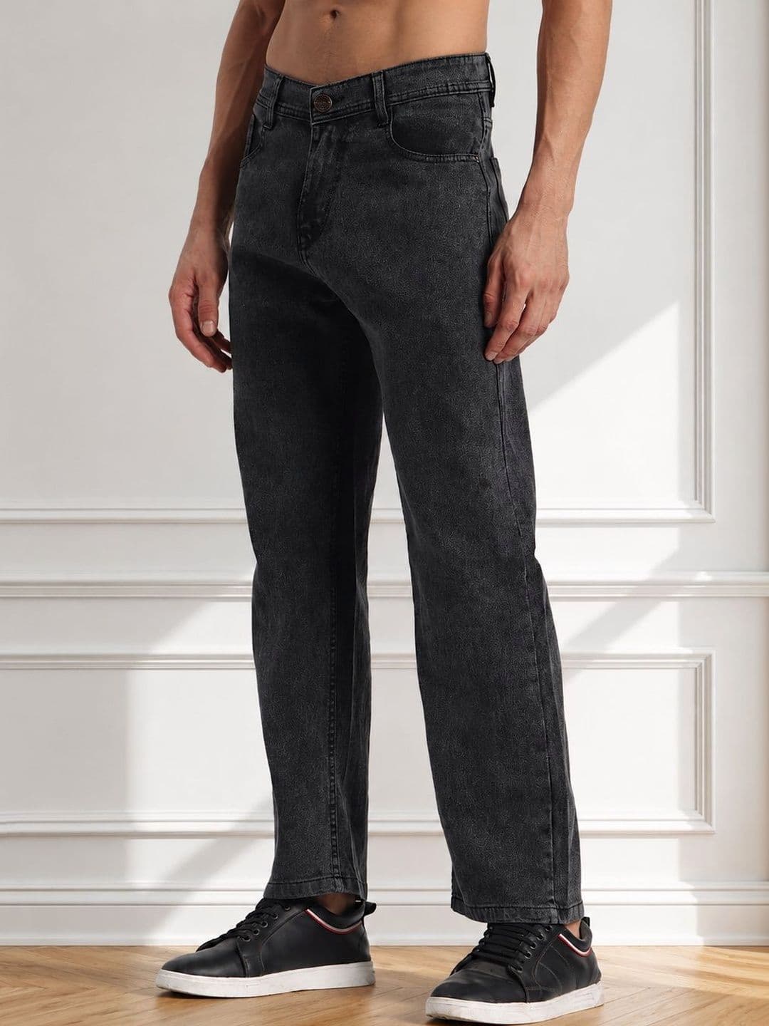 DRIPLYN Men Comfort Relaxed Fit Mid-Rise Jeans - view 1