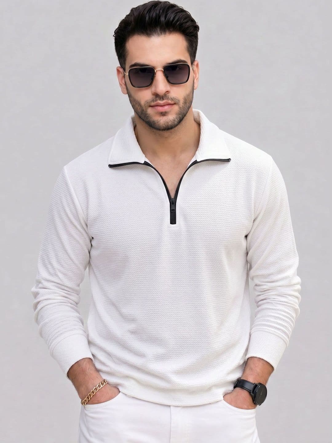 Moda Rapido Men Polo Collar T-shirt - view 1