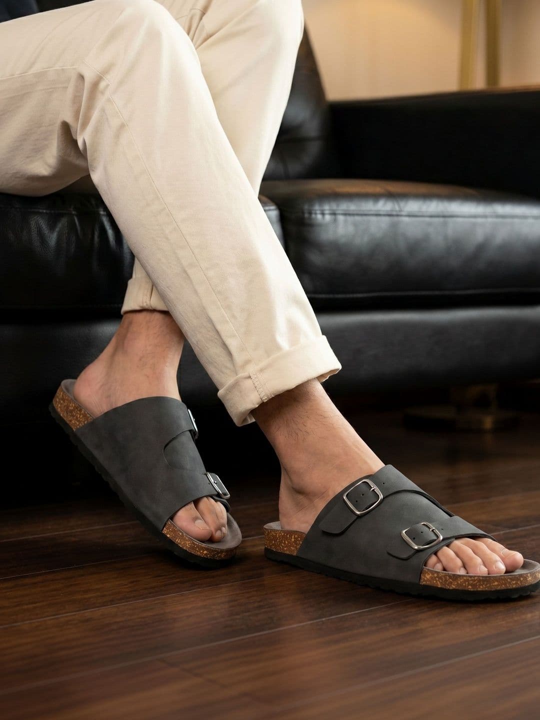 El Paso Men Comfort Sandals - view 1
