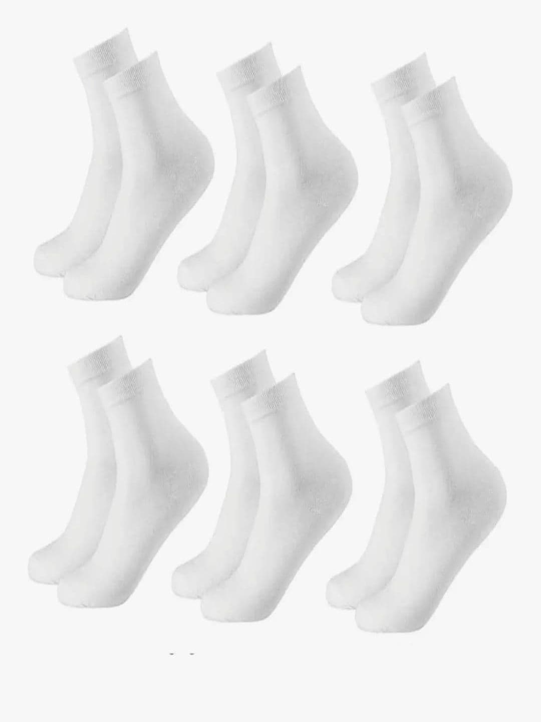 SOKSI Men Pack of 6 Cotton Assorted Ankle Length Socks - view 1