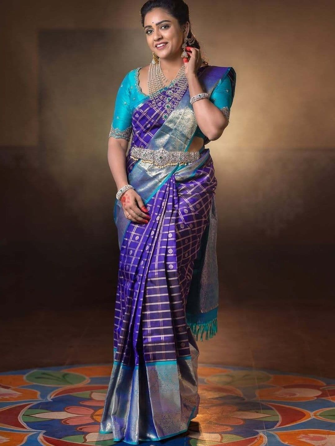AVANTIKA FASHION Zari Art Silk Kanjeevaram Saree - view 1
