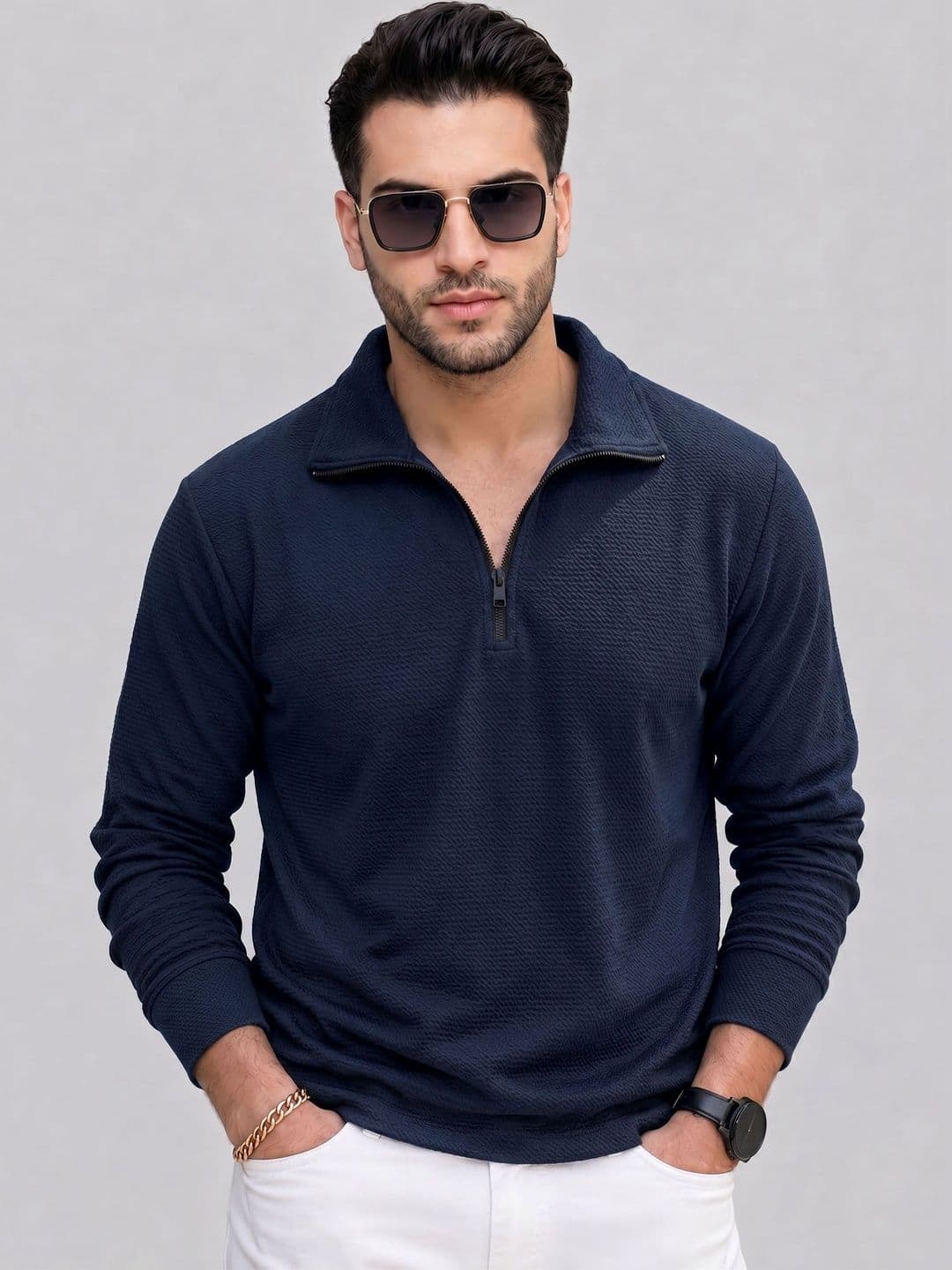 Moda Rapido Men Polo Collar T-shirt - view 1