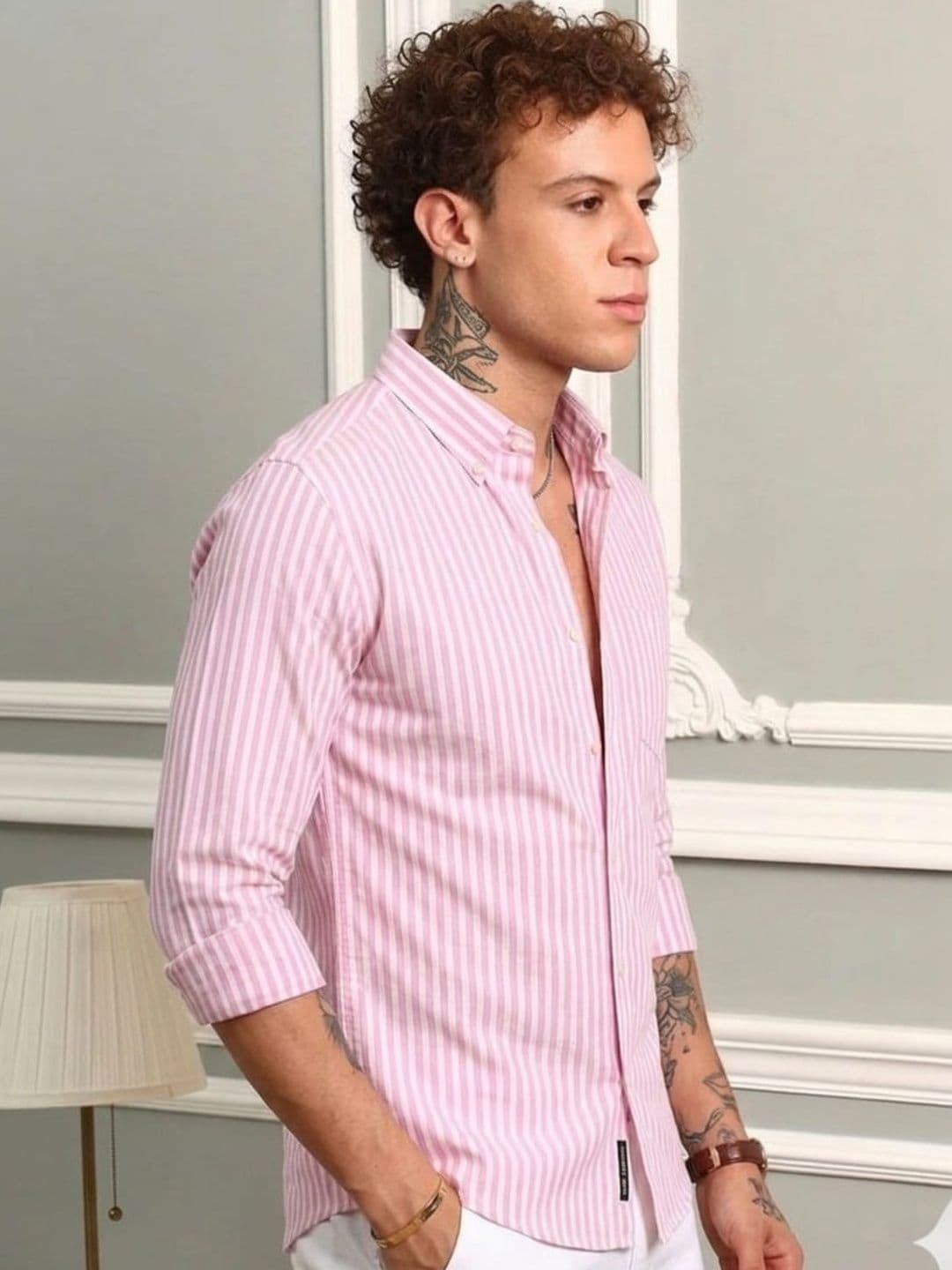 ONYX WEAR Men Striped Casual Shirt - view 1