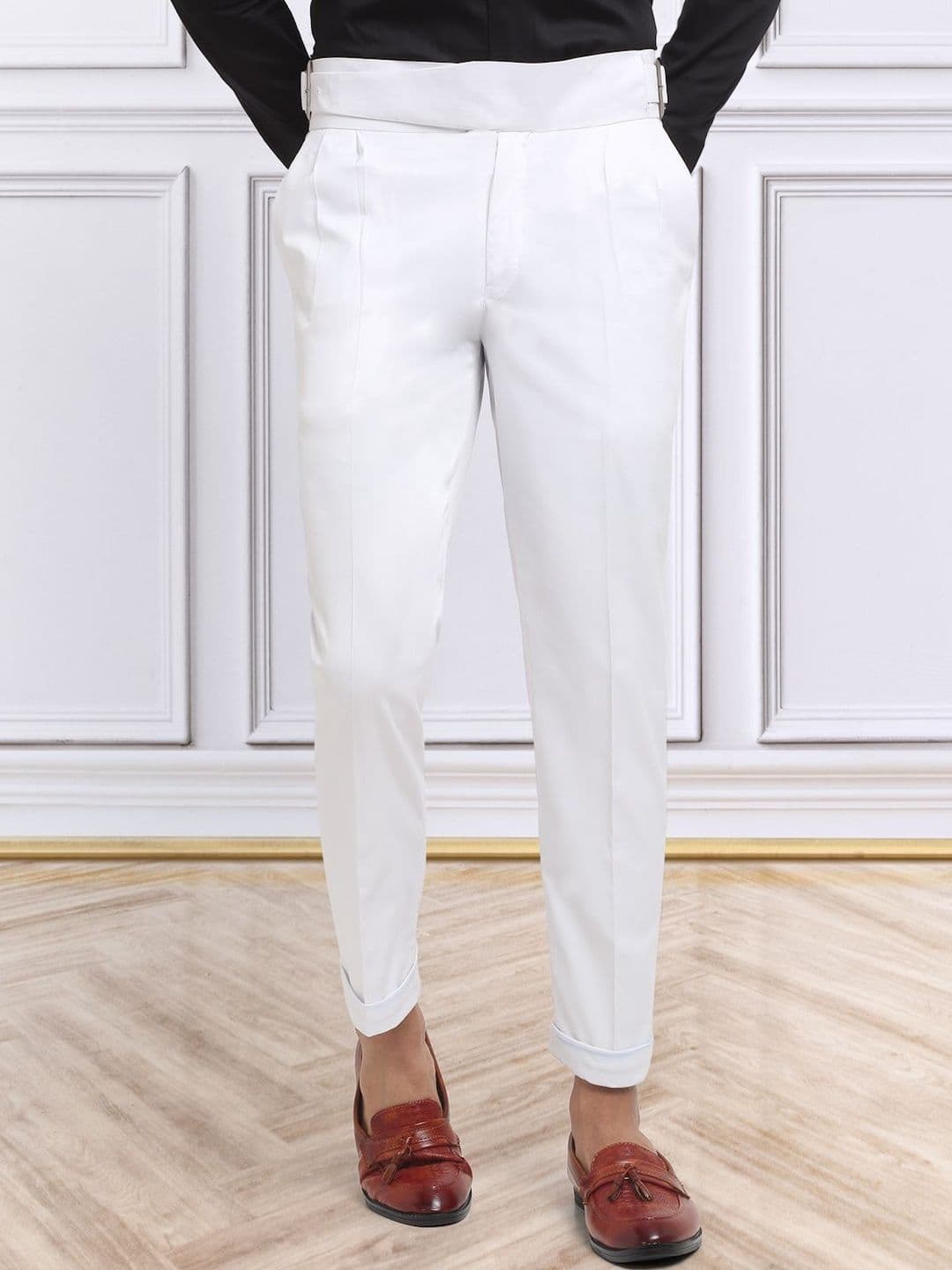 Moda Rapido Men Slim Fit Easy Wash Trousers - view 1