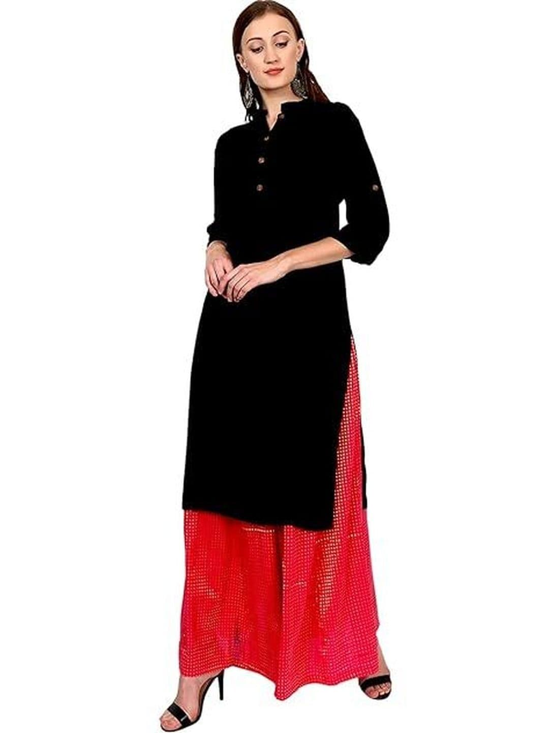 TNQ Women Printed Ethnic Palazzos - view 1