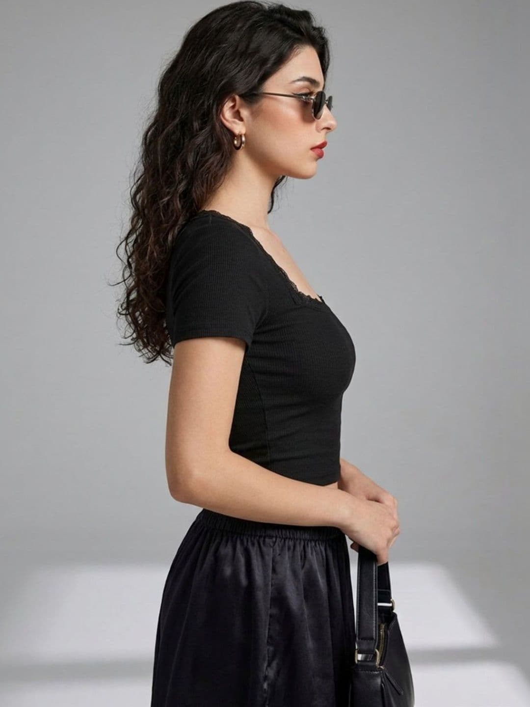 SZN Ruffles Crop Top - view 1