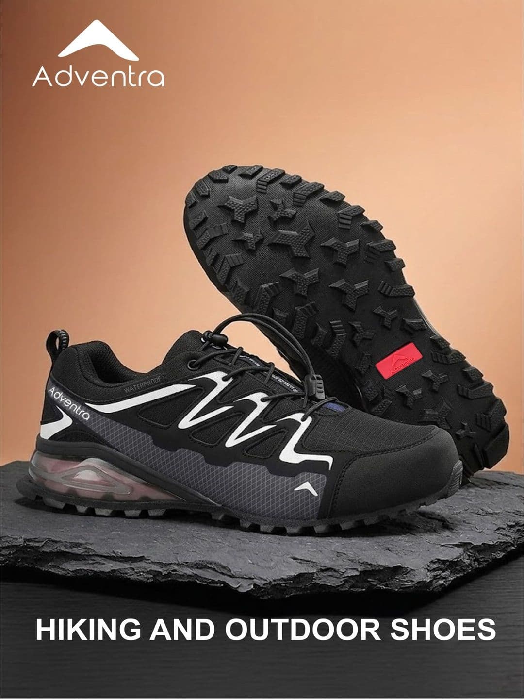 Adventra Sports Men Mesh Trekking Non-Marking Shoes - view 1