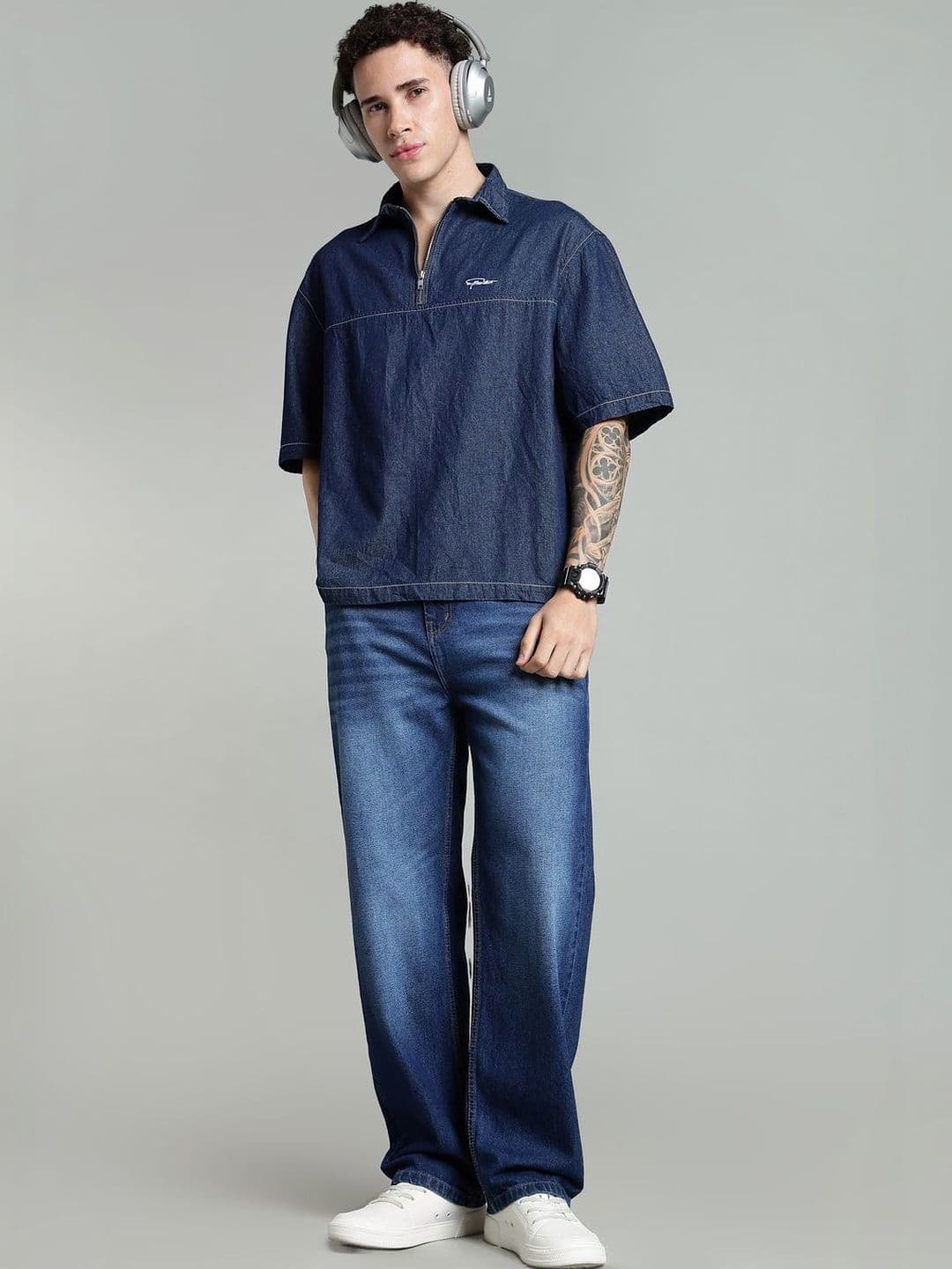 FOUL CHILD Men Light Fade Jeans - Baggy - view 1