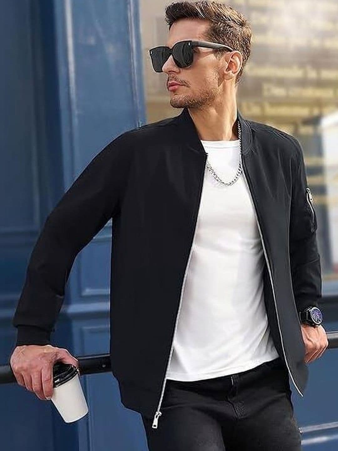 RAUSHANI FASHIONS Men Outdoor Bomber Jacket - view 1