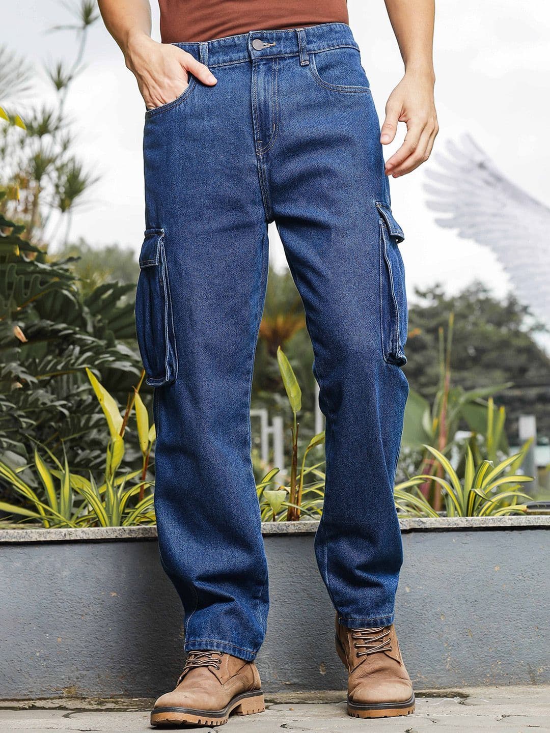 Mast & Harbour Men Comfort Relaxed Fit Jeans - view 1