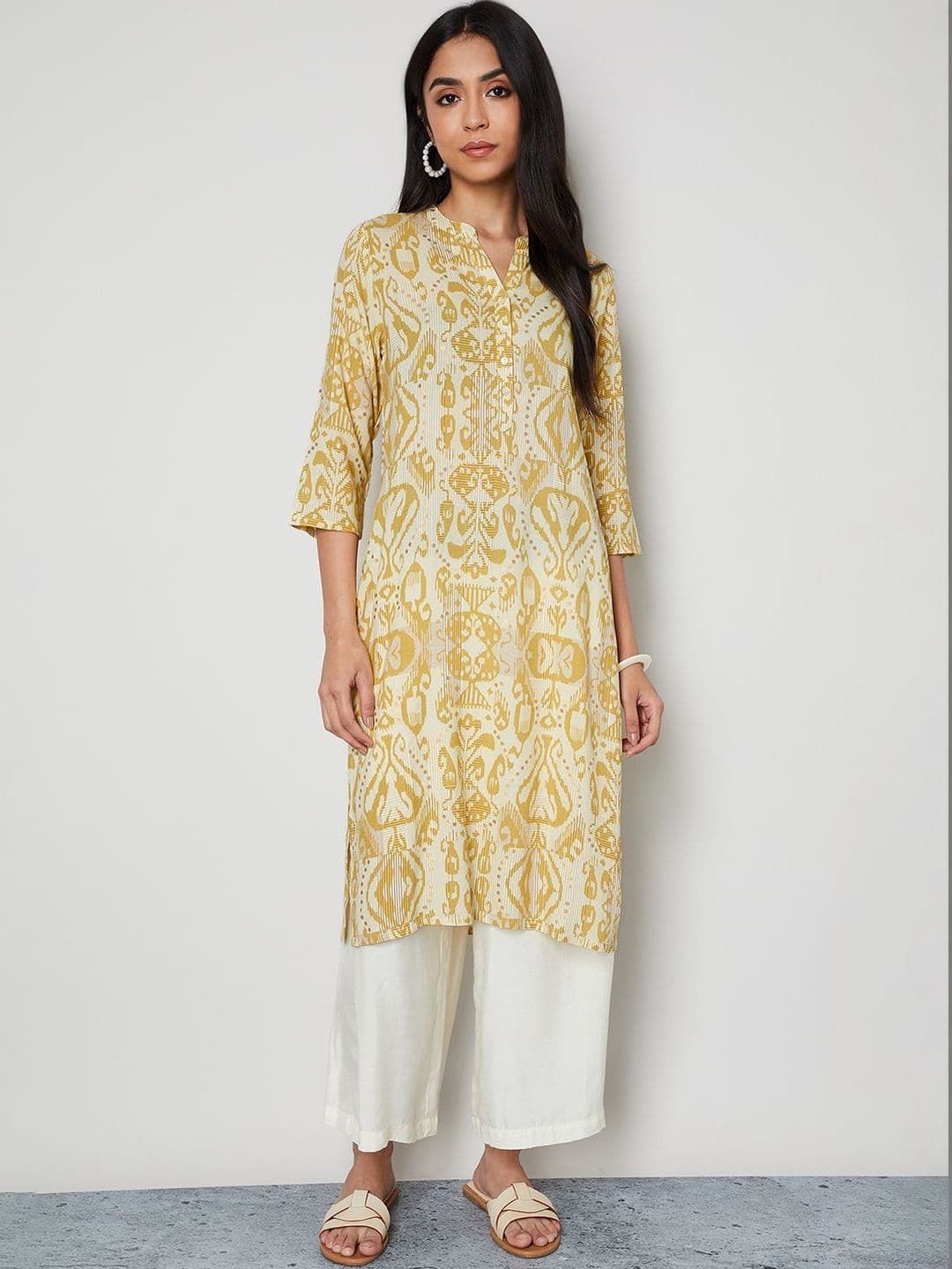 Melange by Lifestyle Women Ethnic Motifs Printed Kurta - view 1