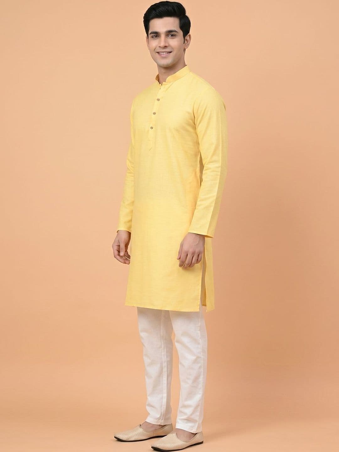 HERE&NOW Men Handloom Kurta - view 1