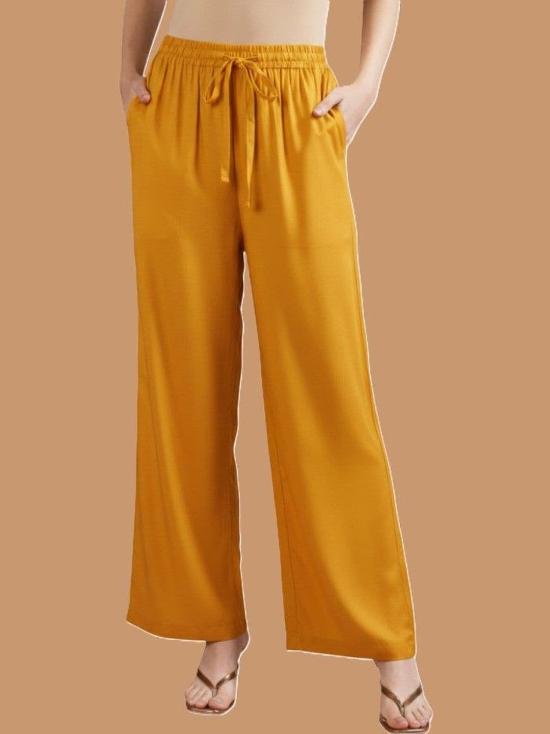 Oxinexx Women Knitted Ethnic Palazzos - view 1