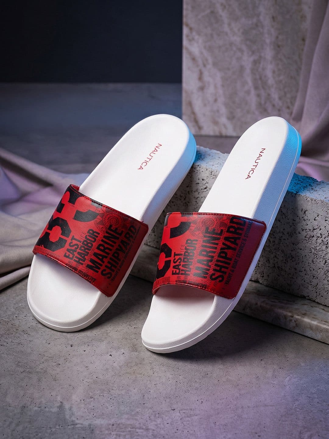 Nautica Men Printed Sliders - view 1
