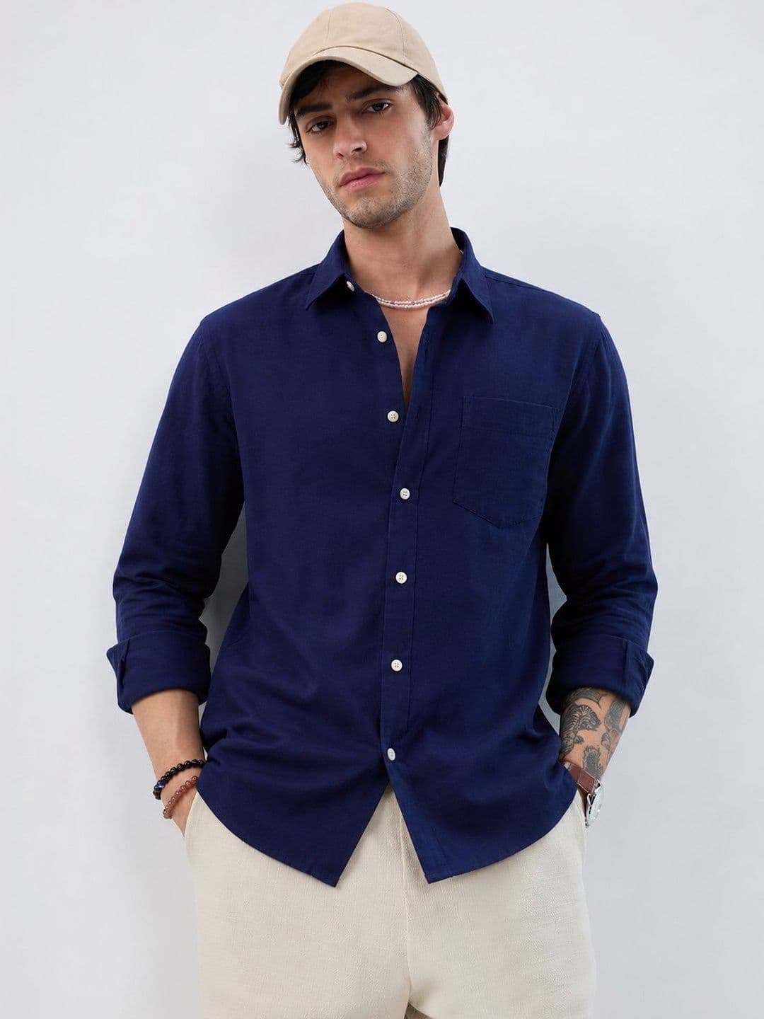 NETTO UOMO Men Casual Shirt - view 1
