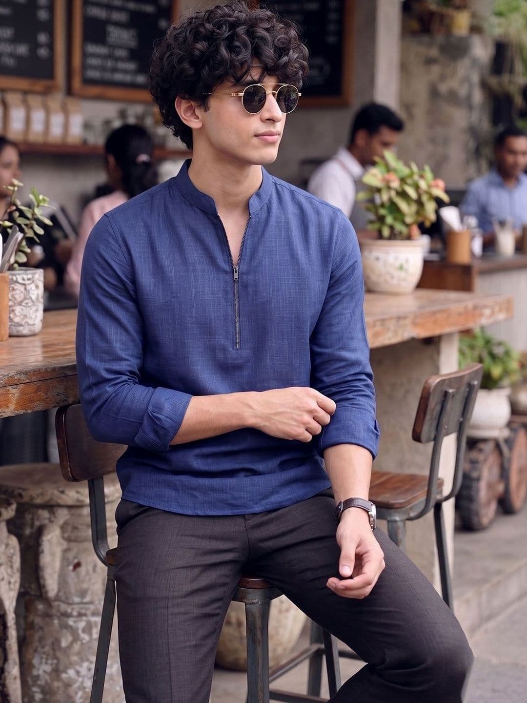 RAY LIGHT Men Kurta - view 1