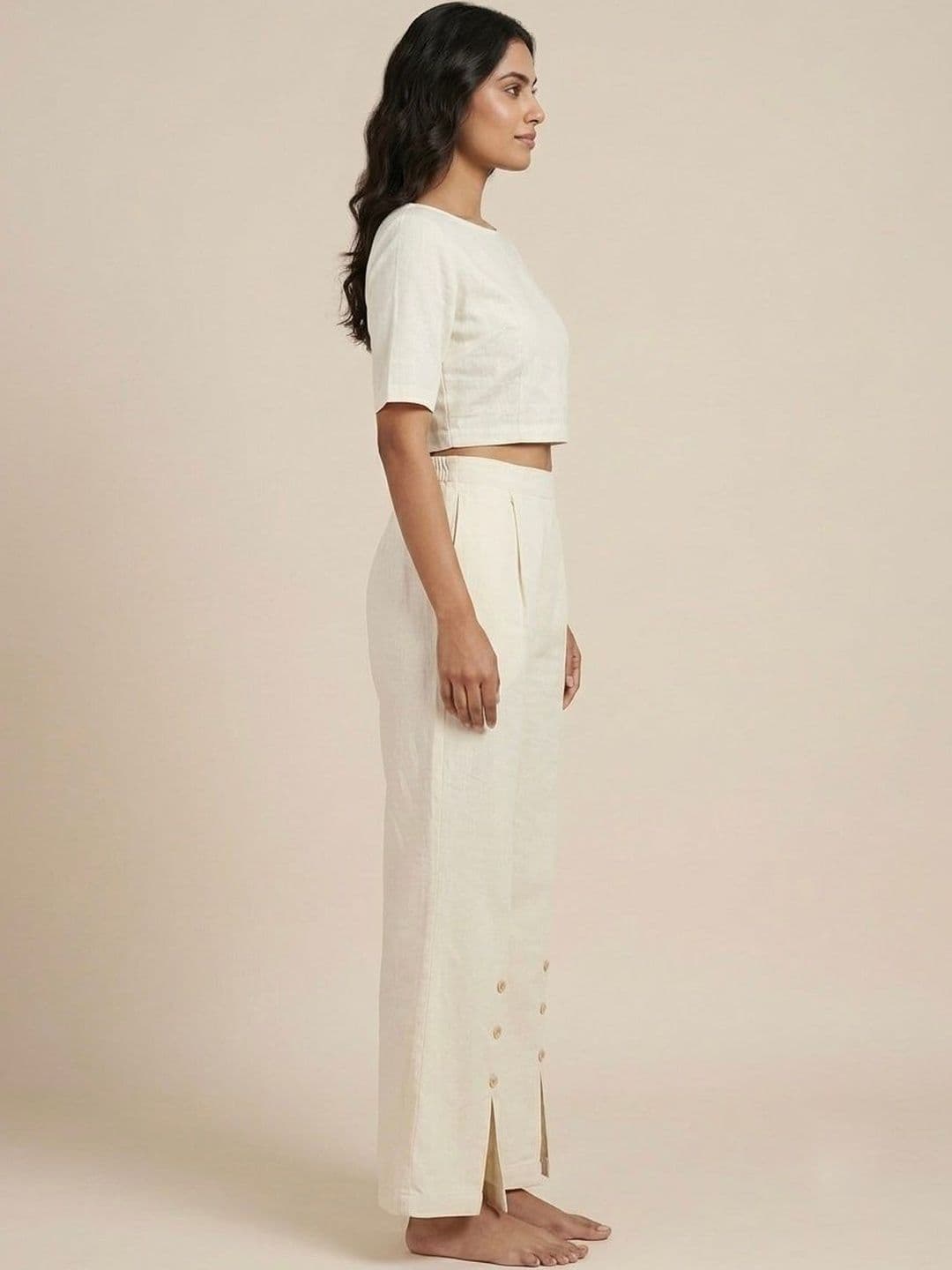 Moda Rapido Women Knitted Ethnic Palazzos - view 1