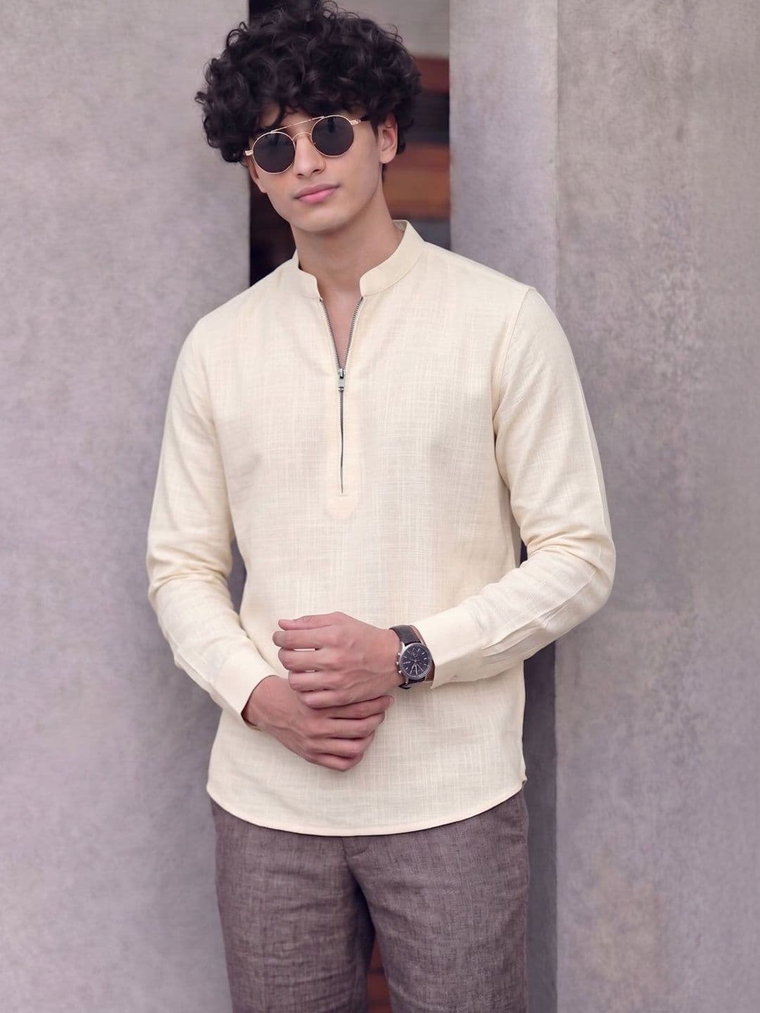 RAY LIGHT Men Kurta - view 1